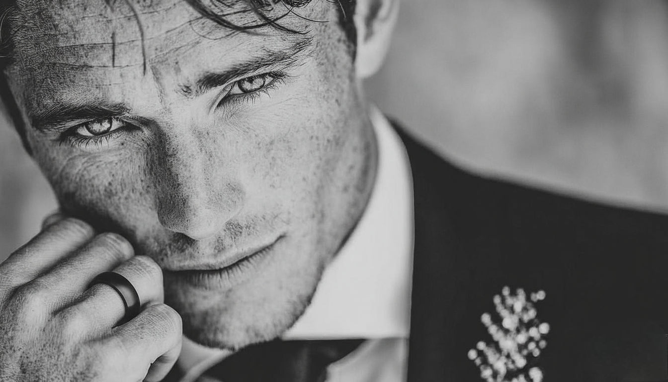 Black Titanium Rings - Where fashion merges with tradition