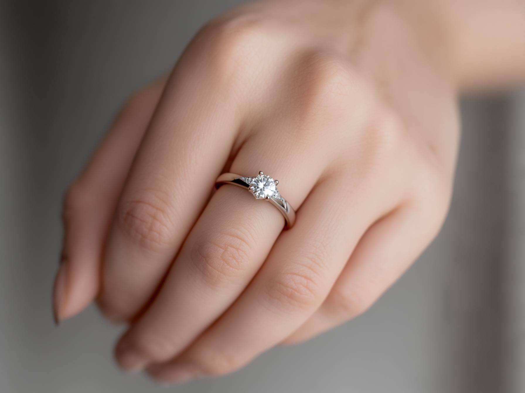 Claw Set Diamond Wedding Rings