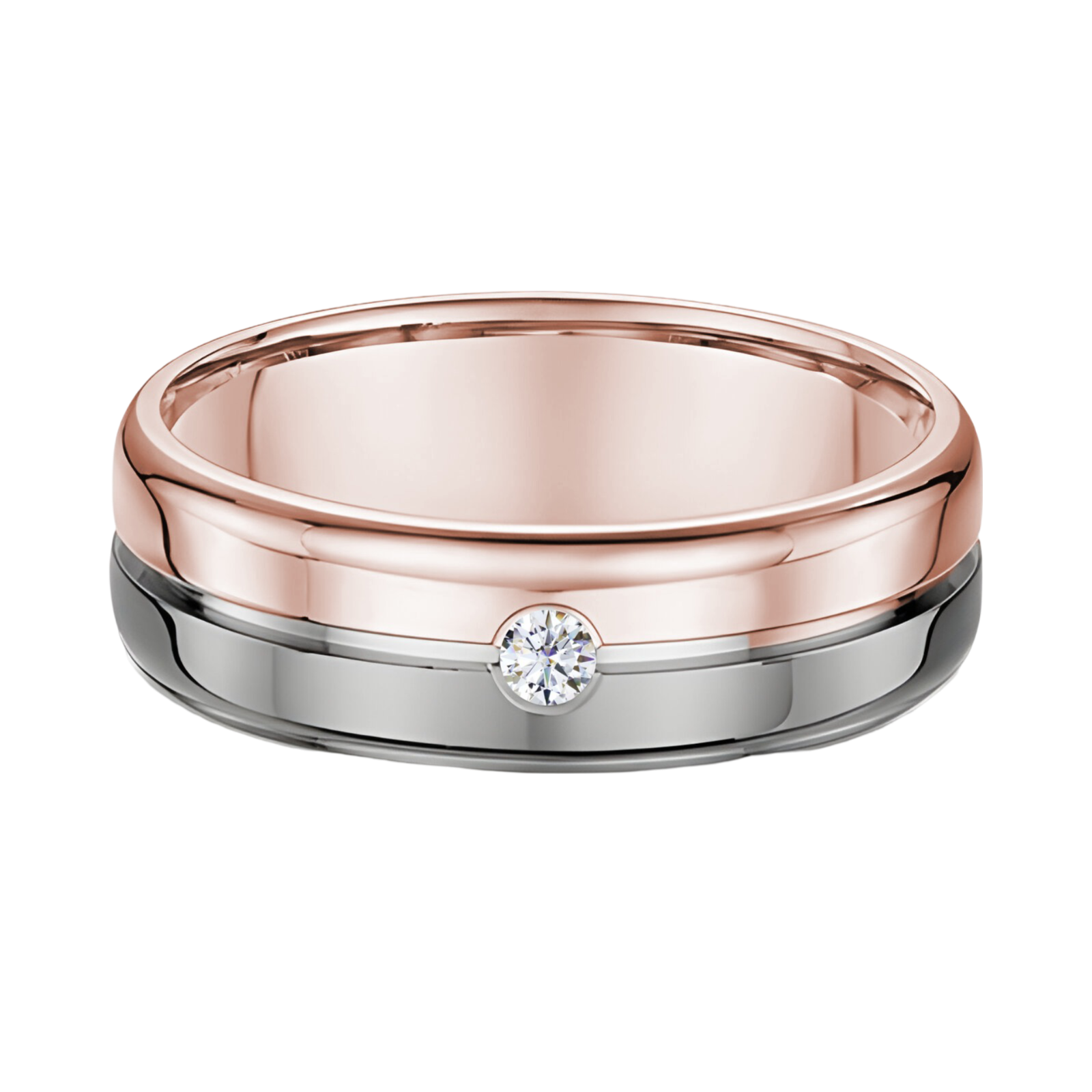 Dora Grooved Round Bevel Diamond - 5173000