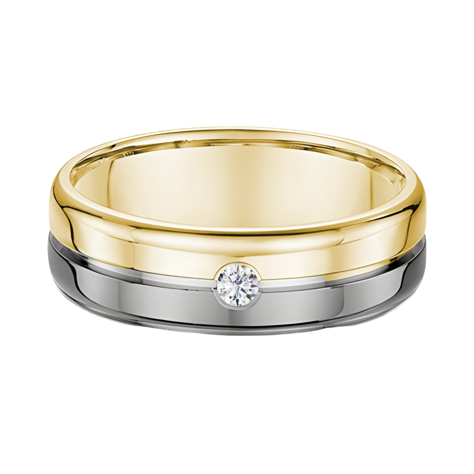 Dora Grooved Round Bevel Diamond - 5173000