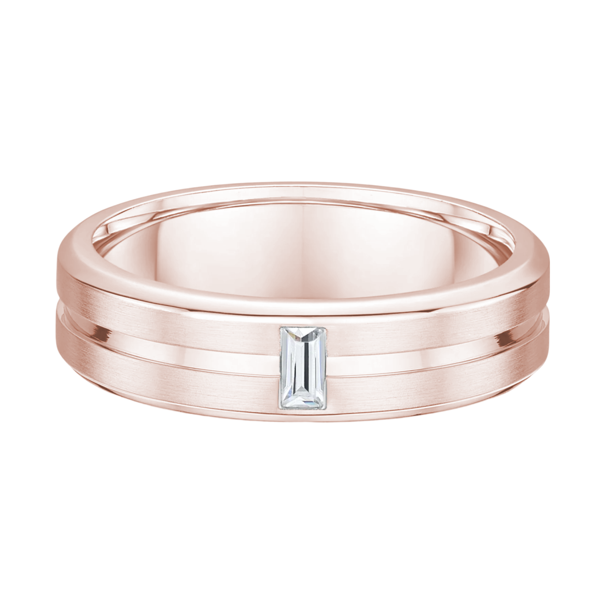 Dora Grooved Diamond Ring - 618A01