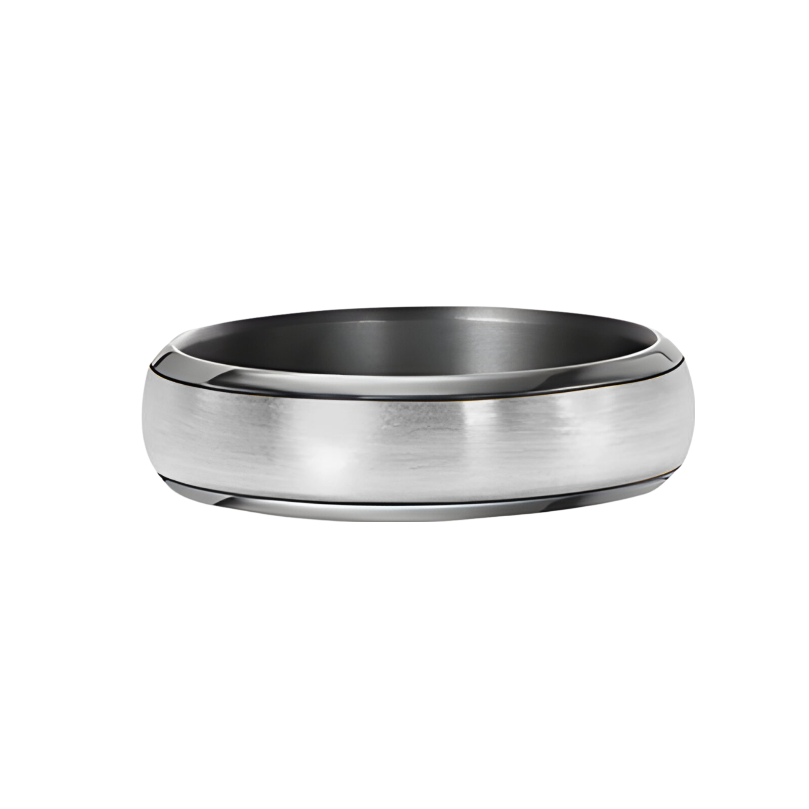 Dora Domed Tantalum and Gold - 631B04