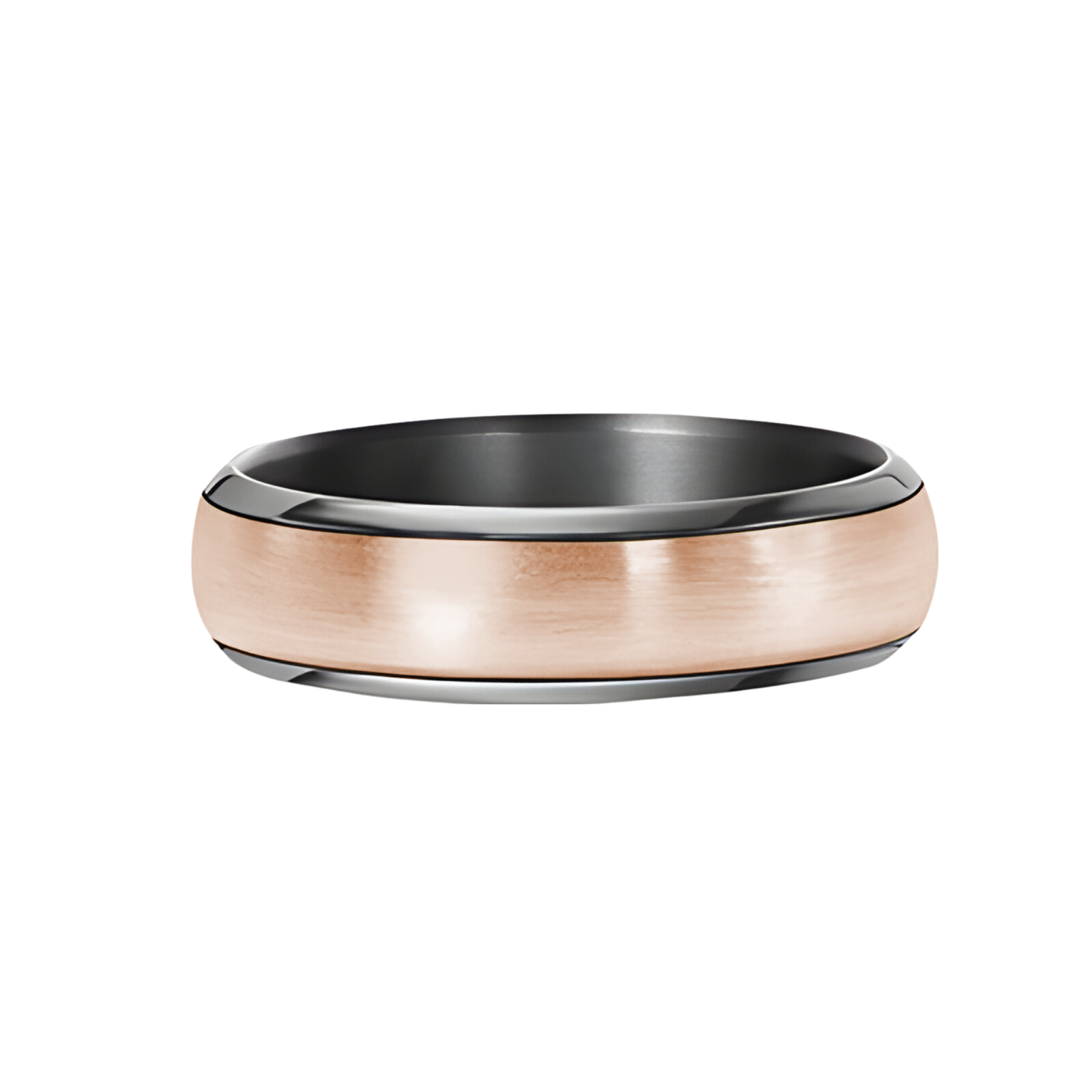 Dora Domed Tantalum and Gold - 631B04