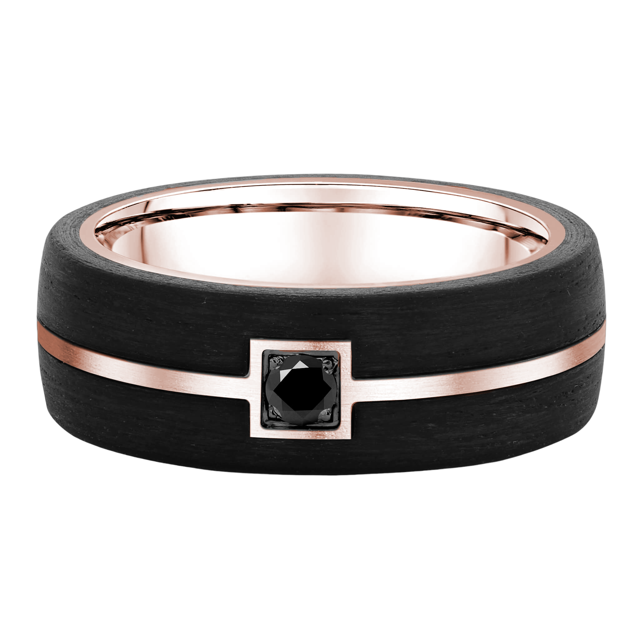 Dora Gold Black Diamond and Carbon-fiber - 666B01