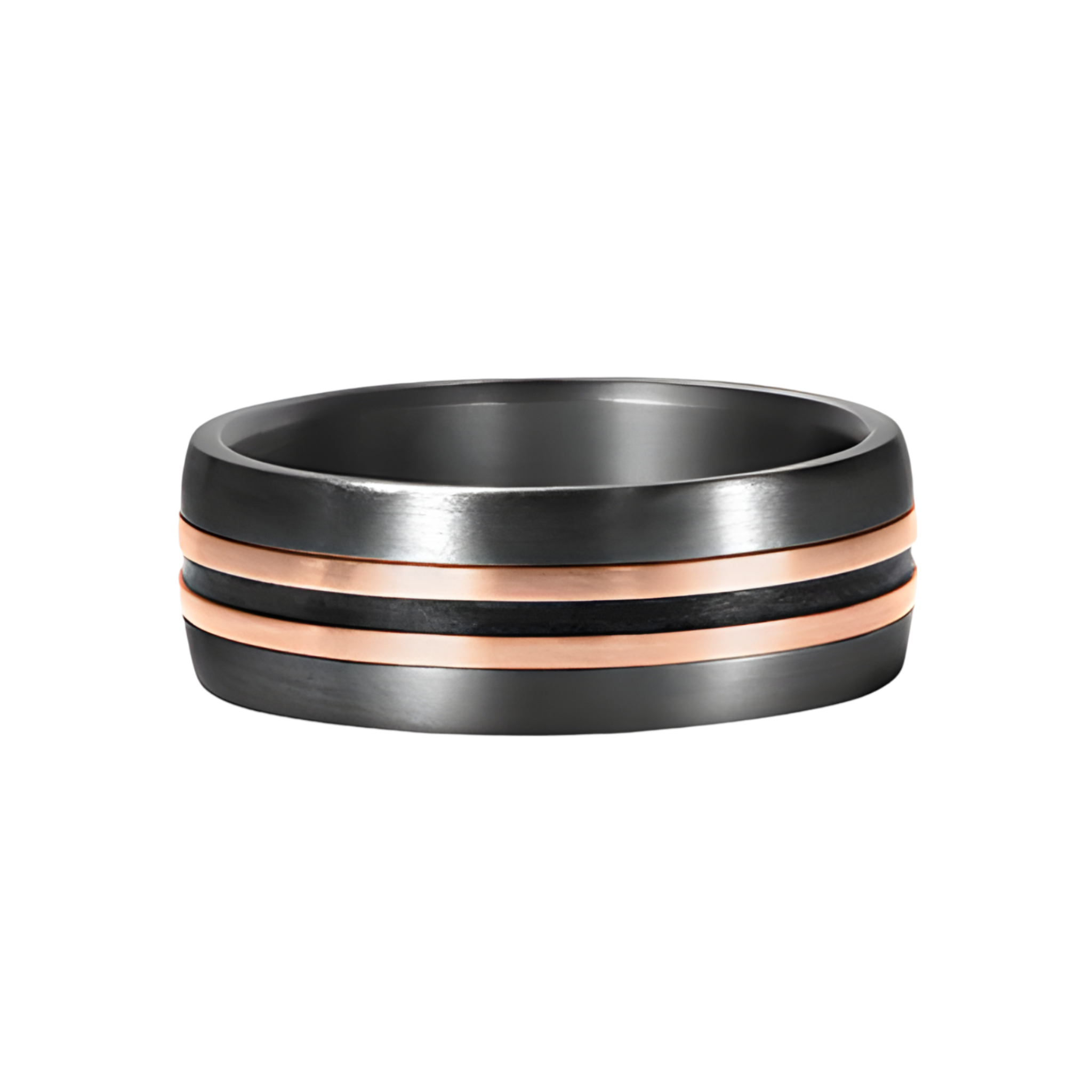 Dora Tantalum Gold and Black Carbon Fiber - 744B00