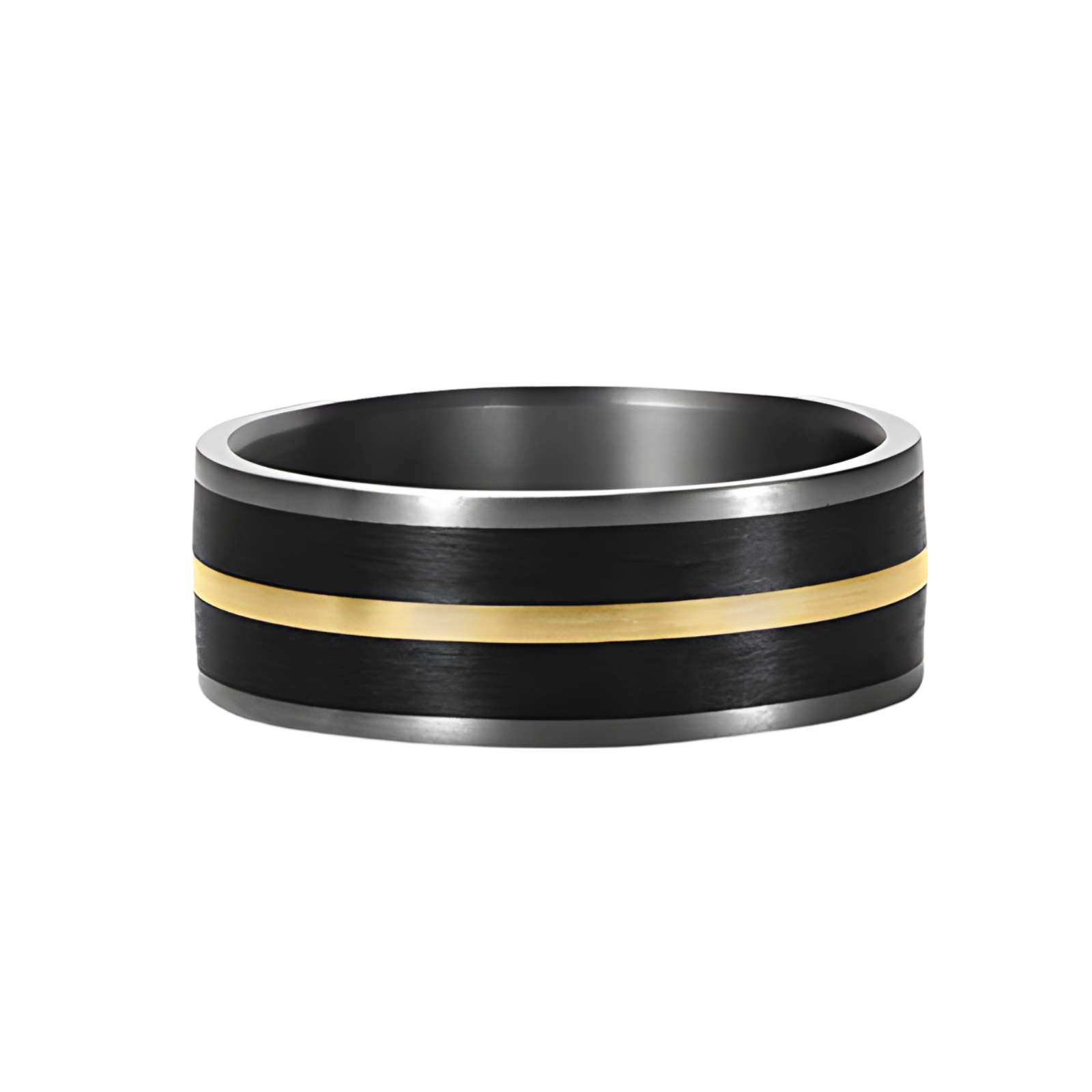 Dora Tantalum Gold and Black Carbon Fiber - 745B00