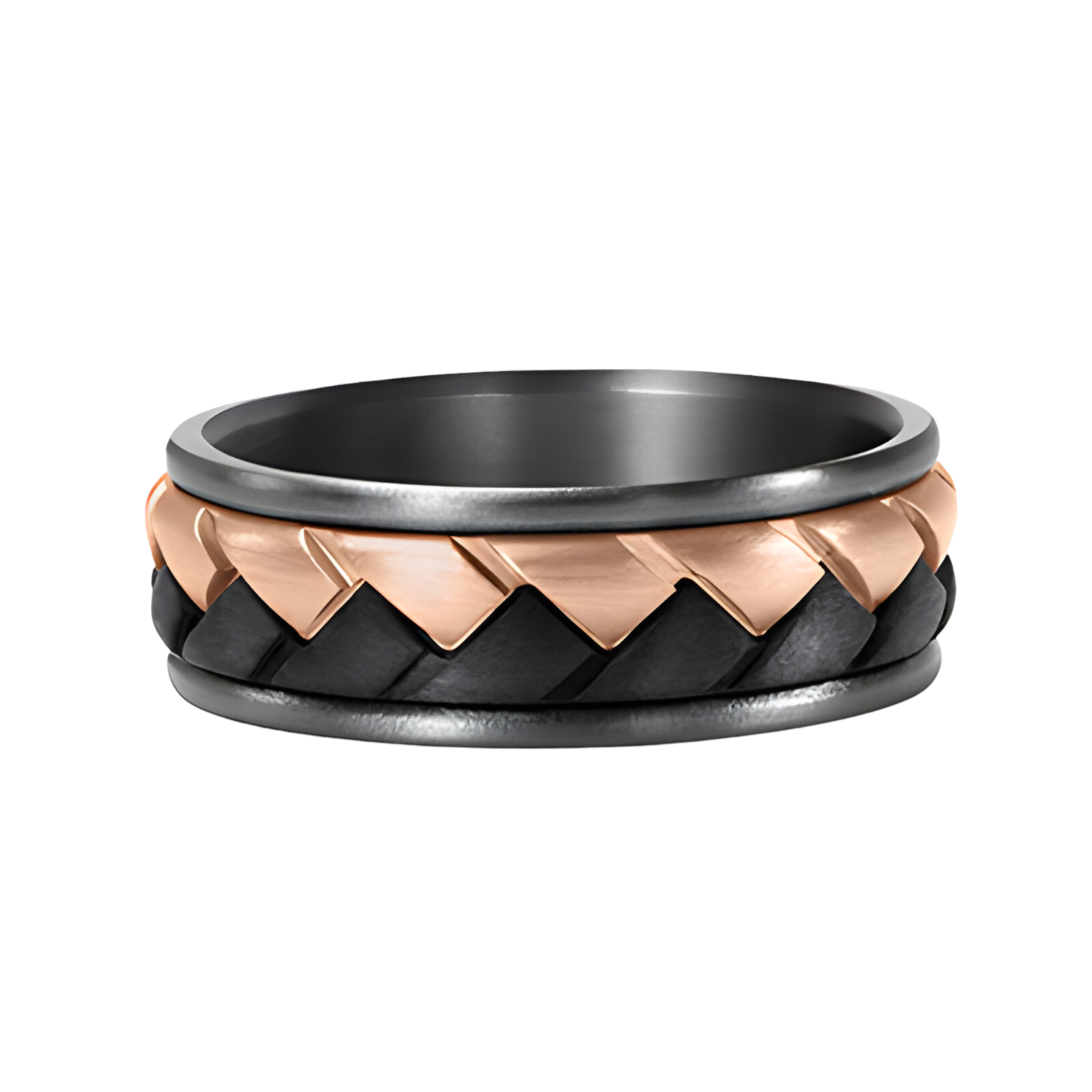 Dora Tantalum Gold and Black Carbon Fiber - 913A01