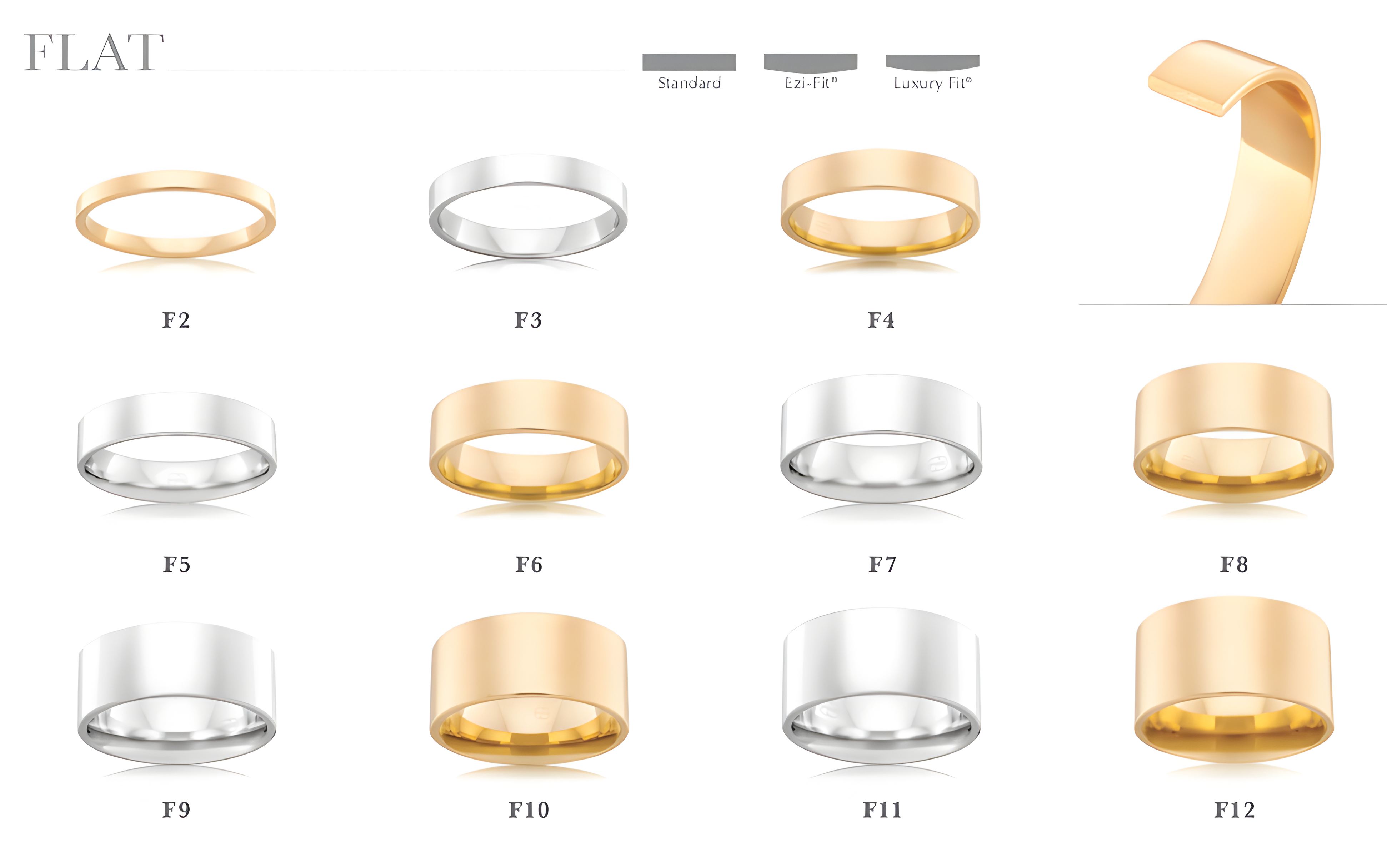 P.W. Becks Ladies Classic Flat - F