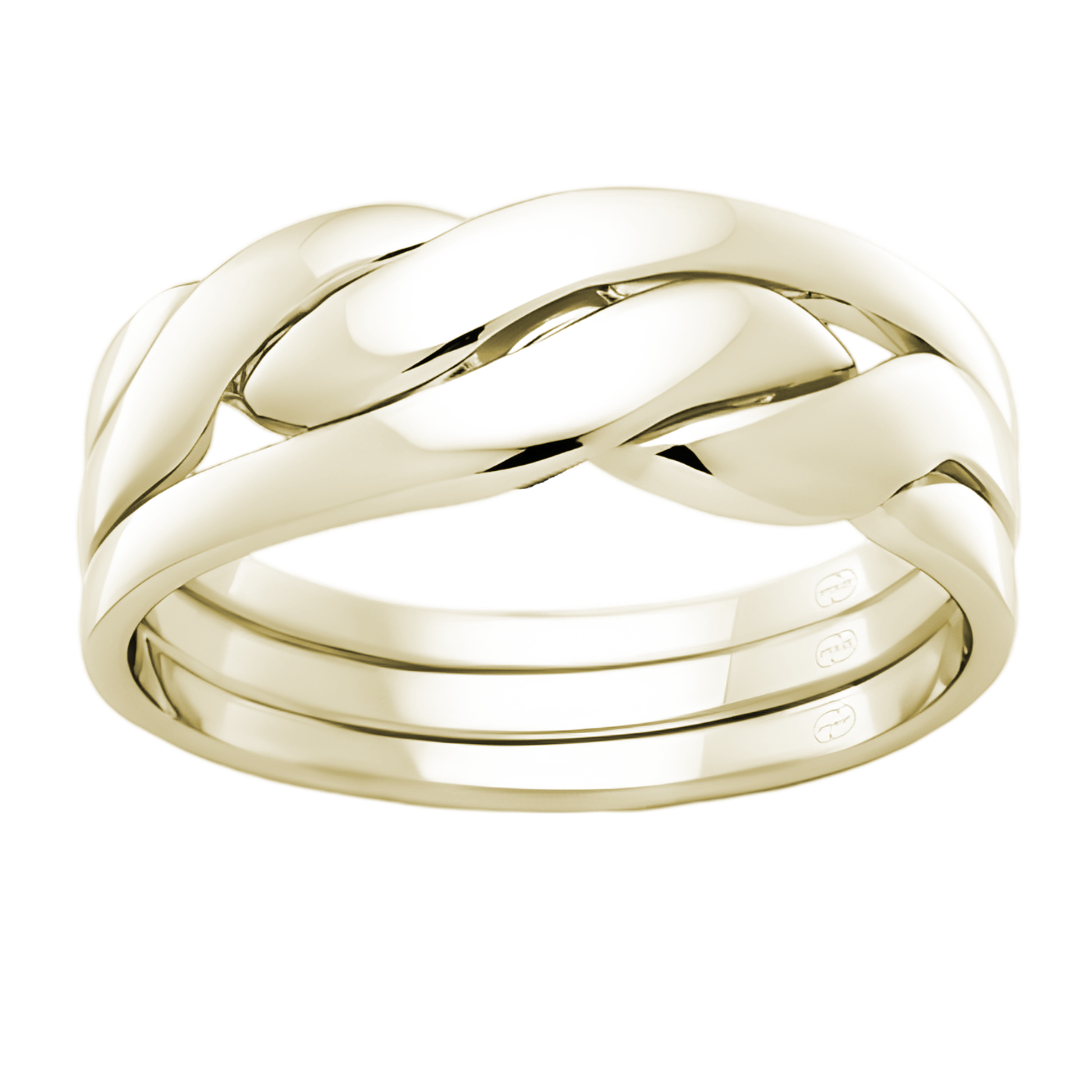 P.W. Becks 3 Piece Puzzle Ring - J1772G