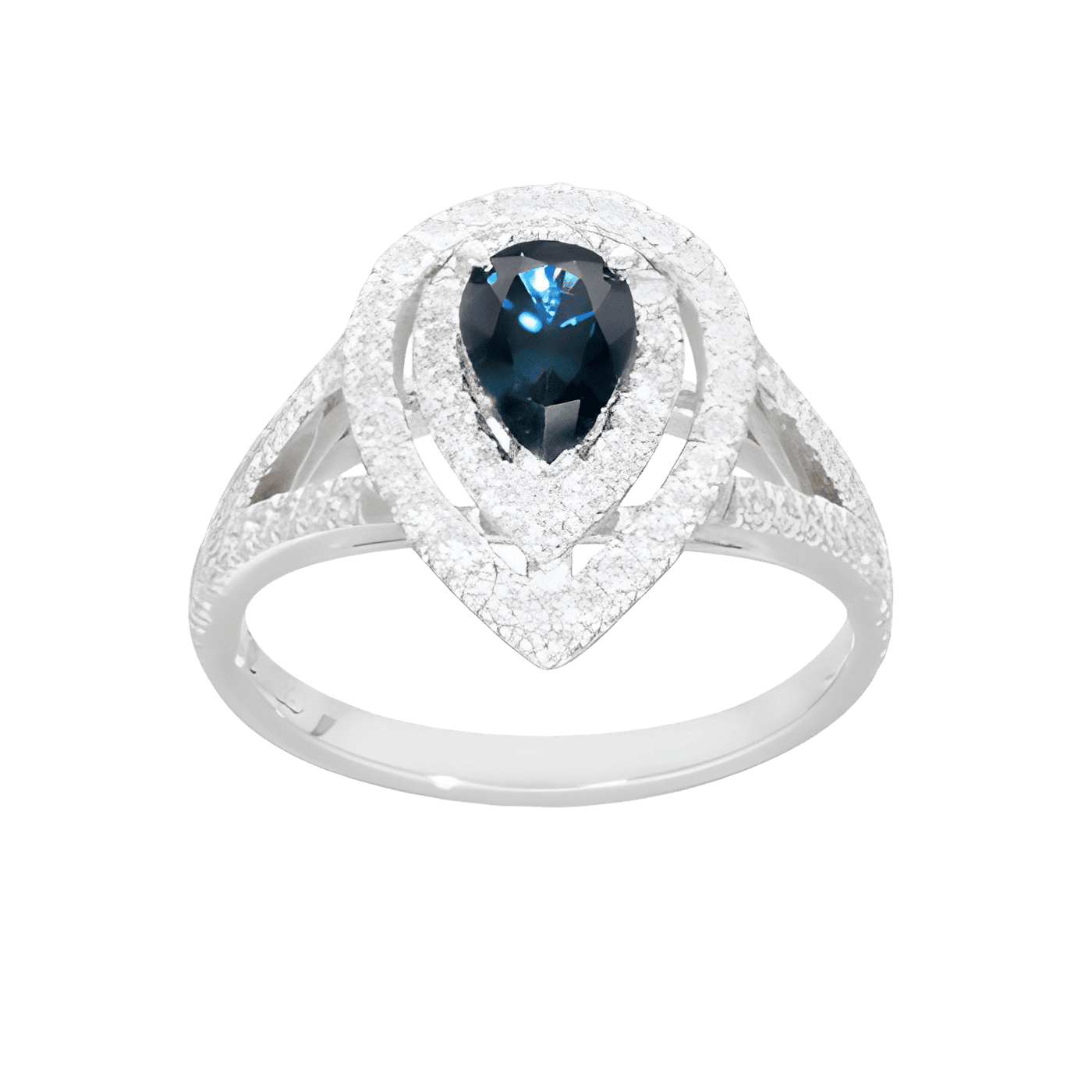 P.W. Becks Natural Sapphire and Diamond - J4953