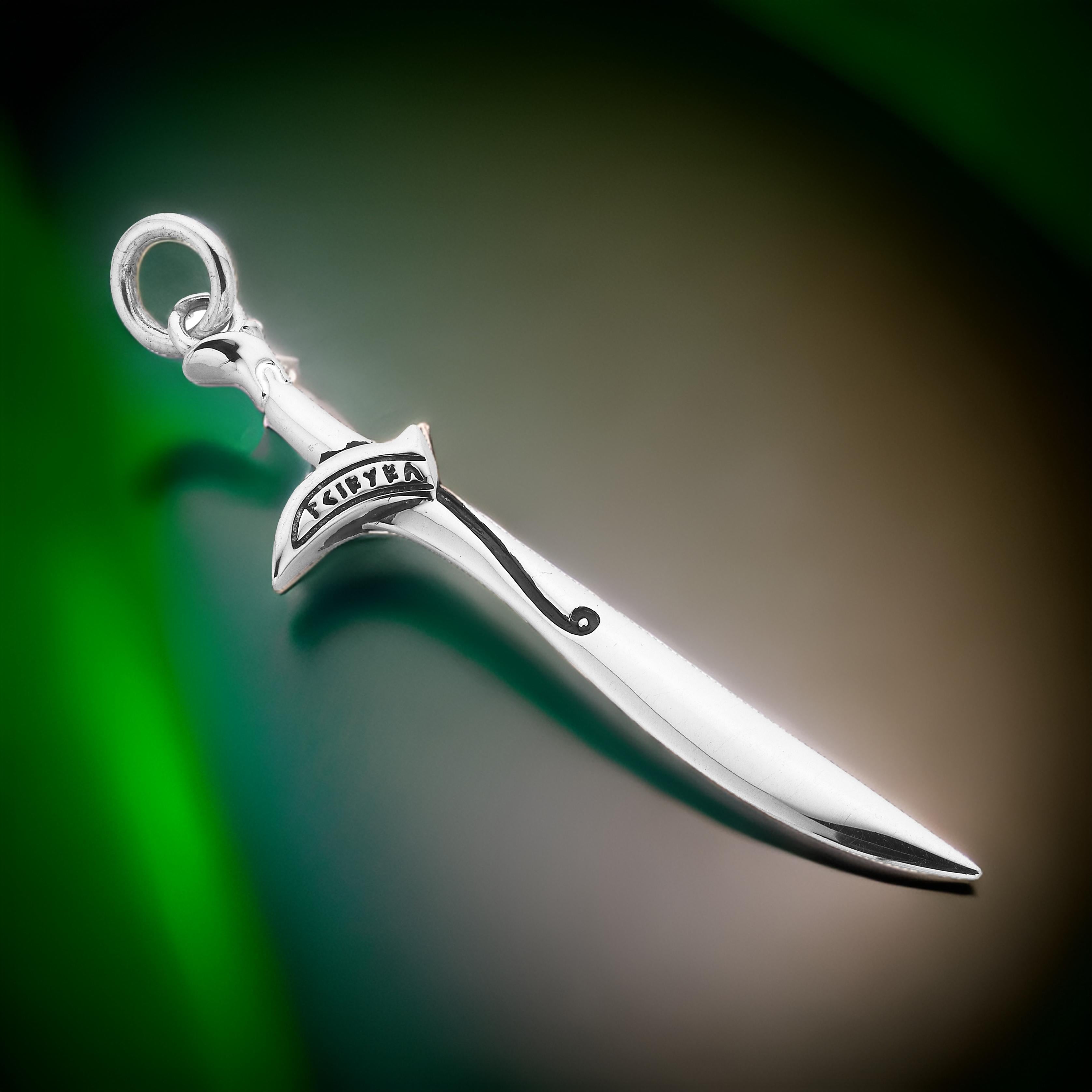 Thorin's Orcrist Sword, Oxidised Pendant - PN166