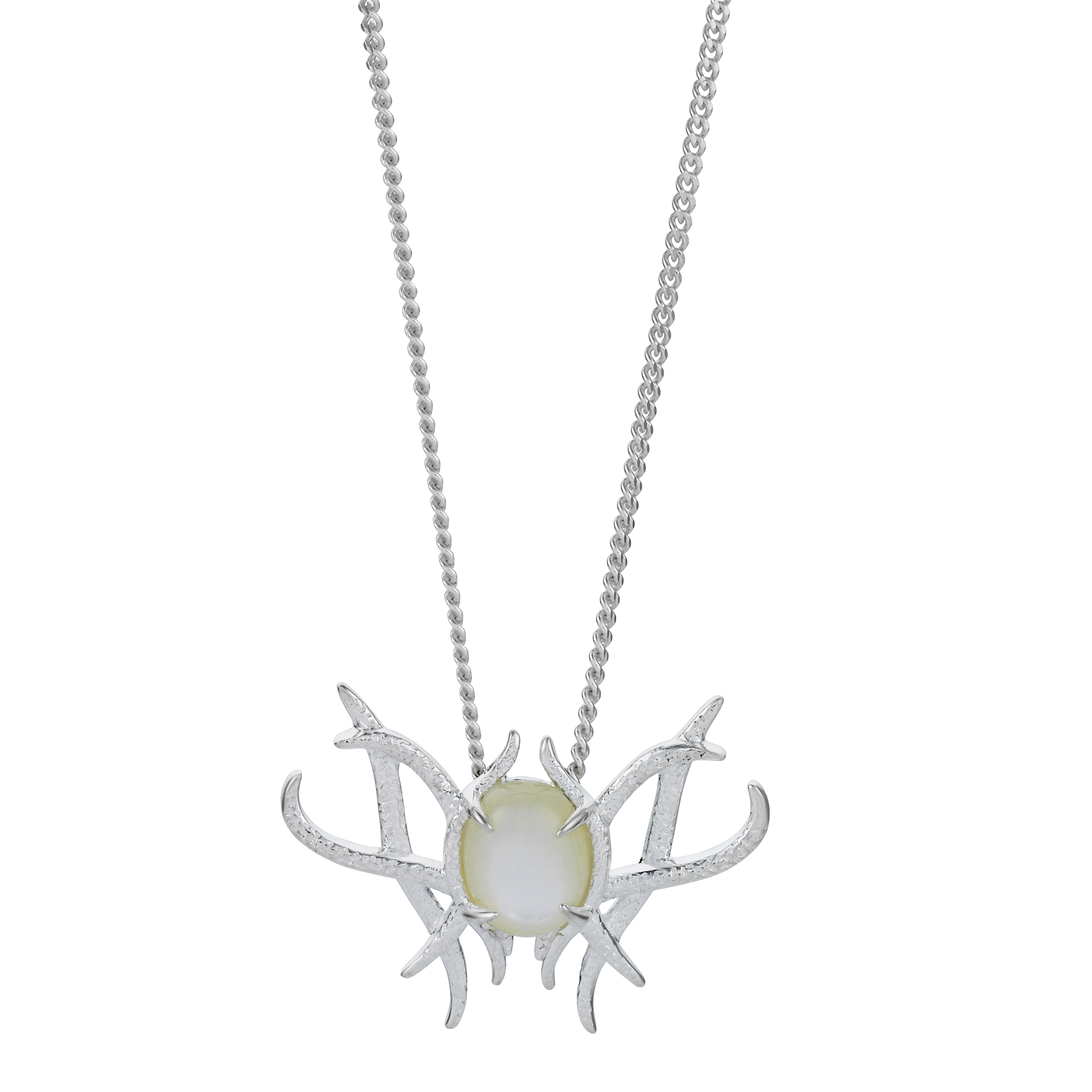 Galadriel's Silver Brooch Pendant - PN172