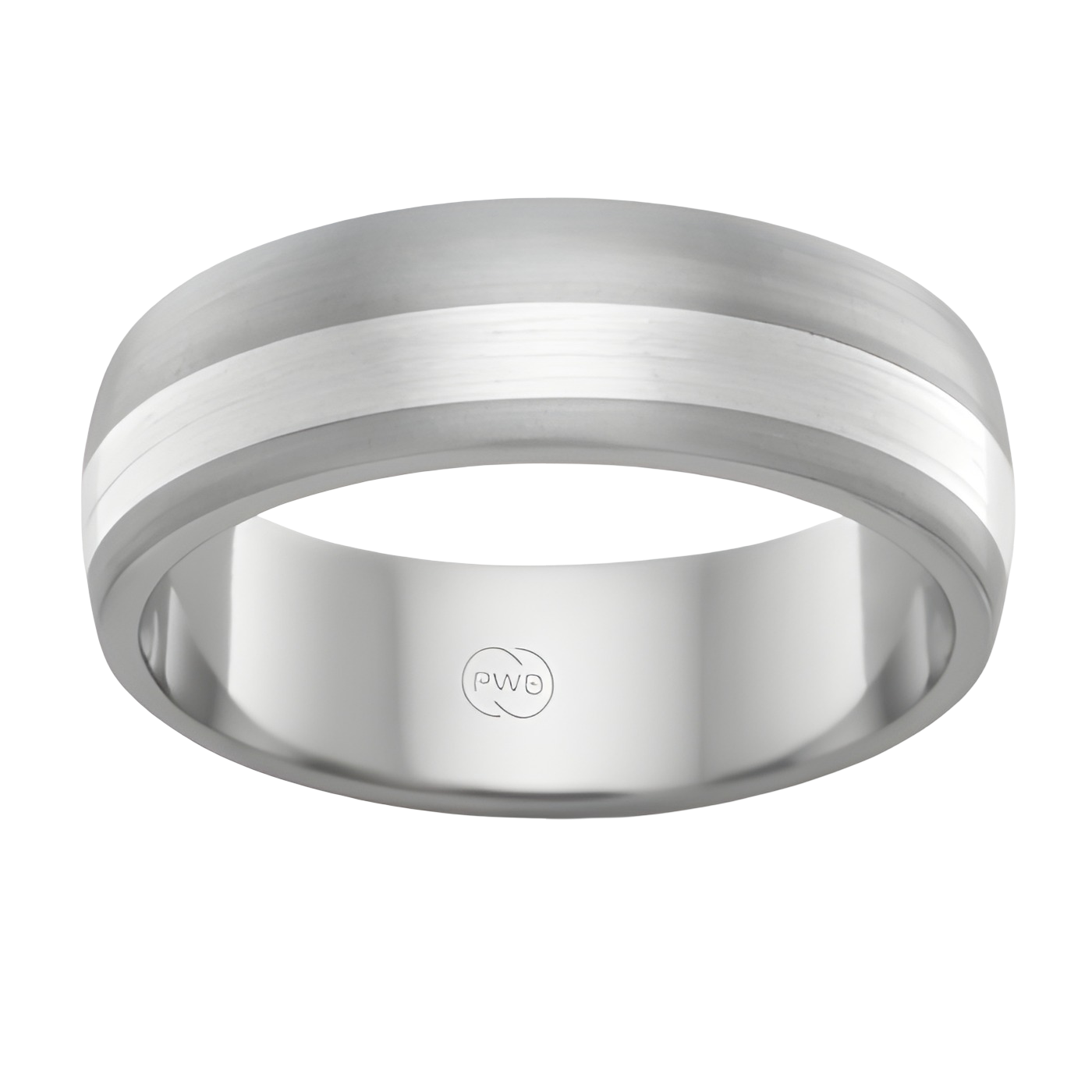 Titanium and Gold Mens Wedding - TIJ3370BT