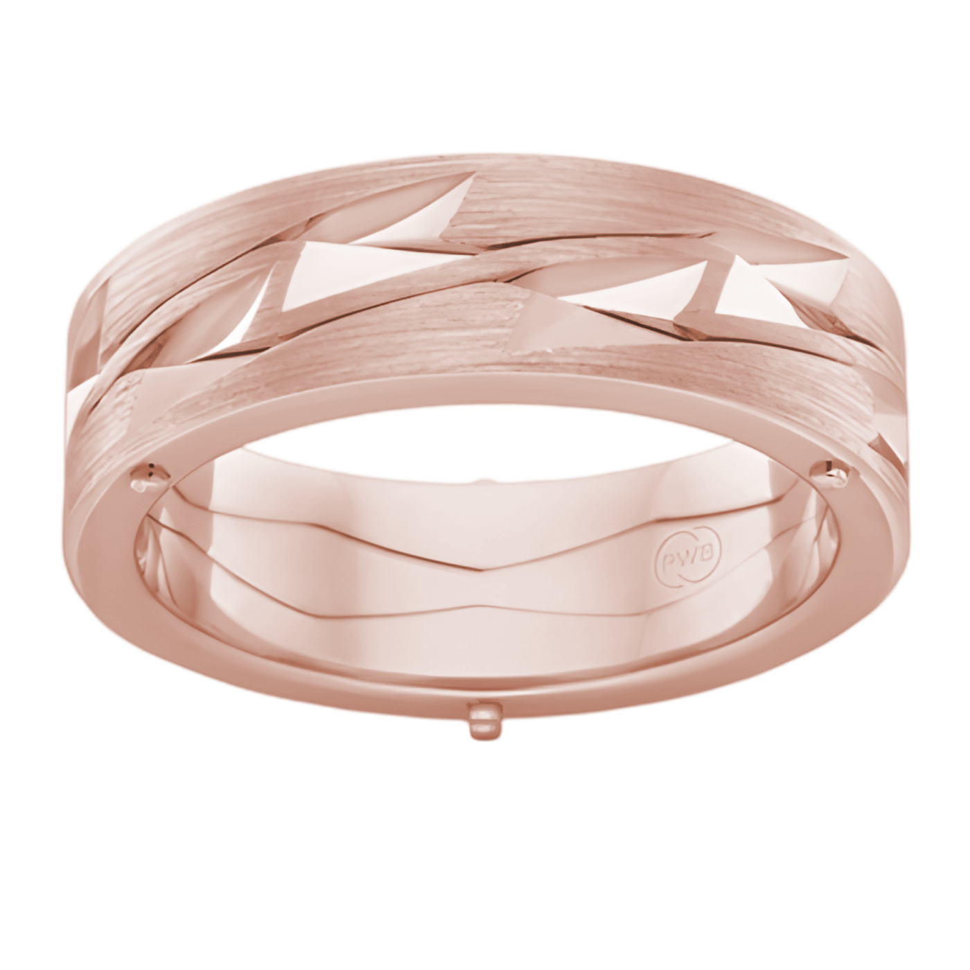 P.W Beck Satin Geometric Facetted - J4141