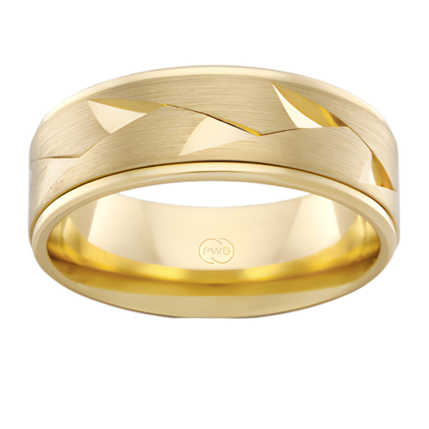 P.W Beck Satin Geometric Facetted - J4127