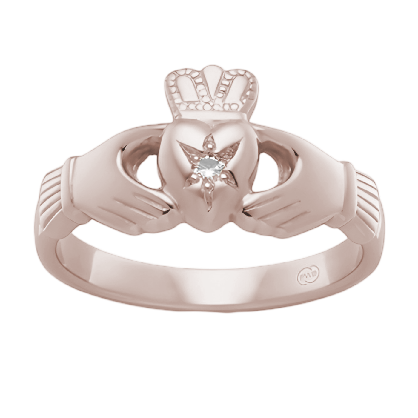Irish Claddagh Diamond