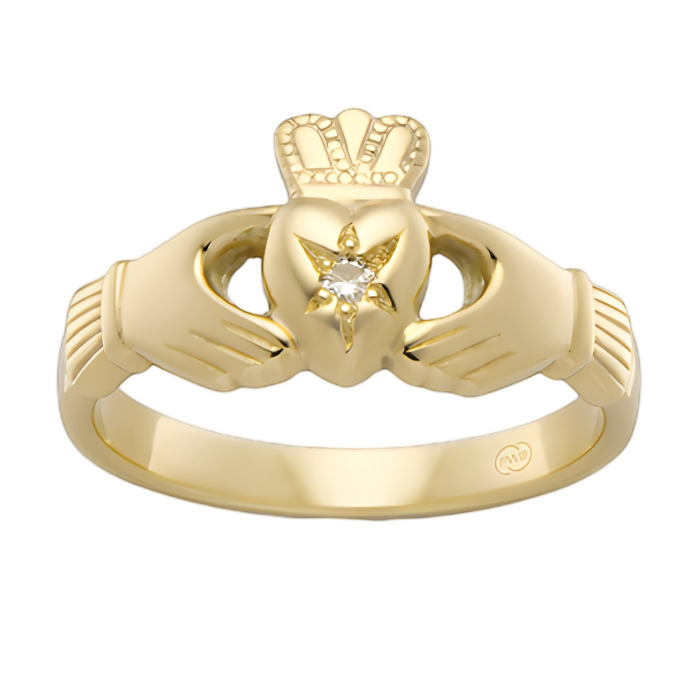 Irish Claddagh Diamond