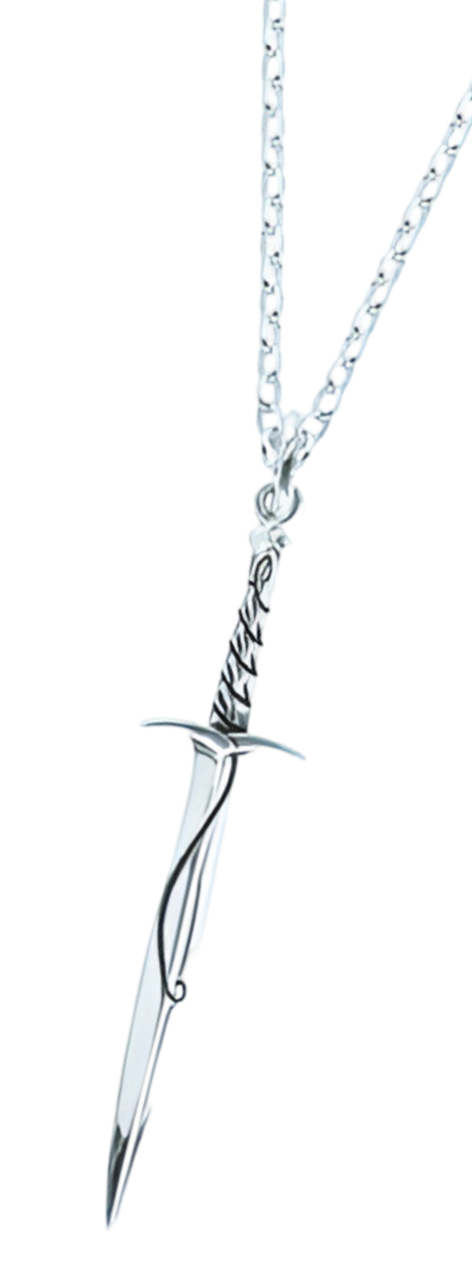 Bilbo's Sword Sting, Oxidised Pendant - PN171