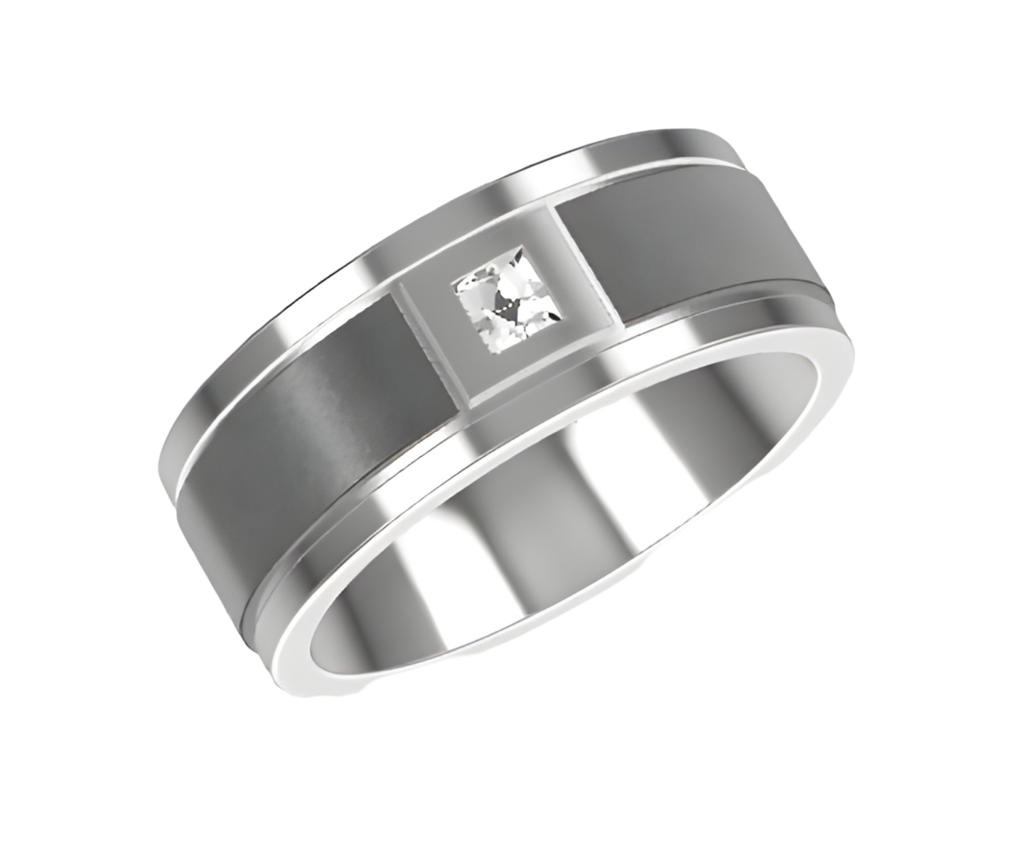 Dora Titanium and Gold Diamond - 4236T00