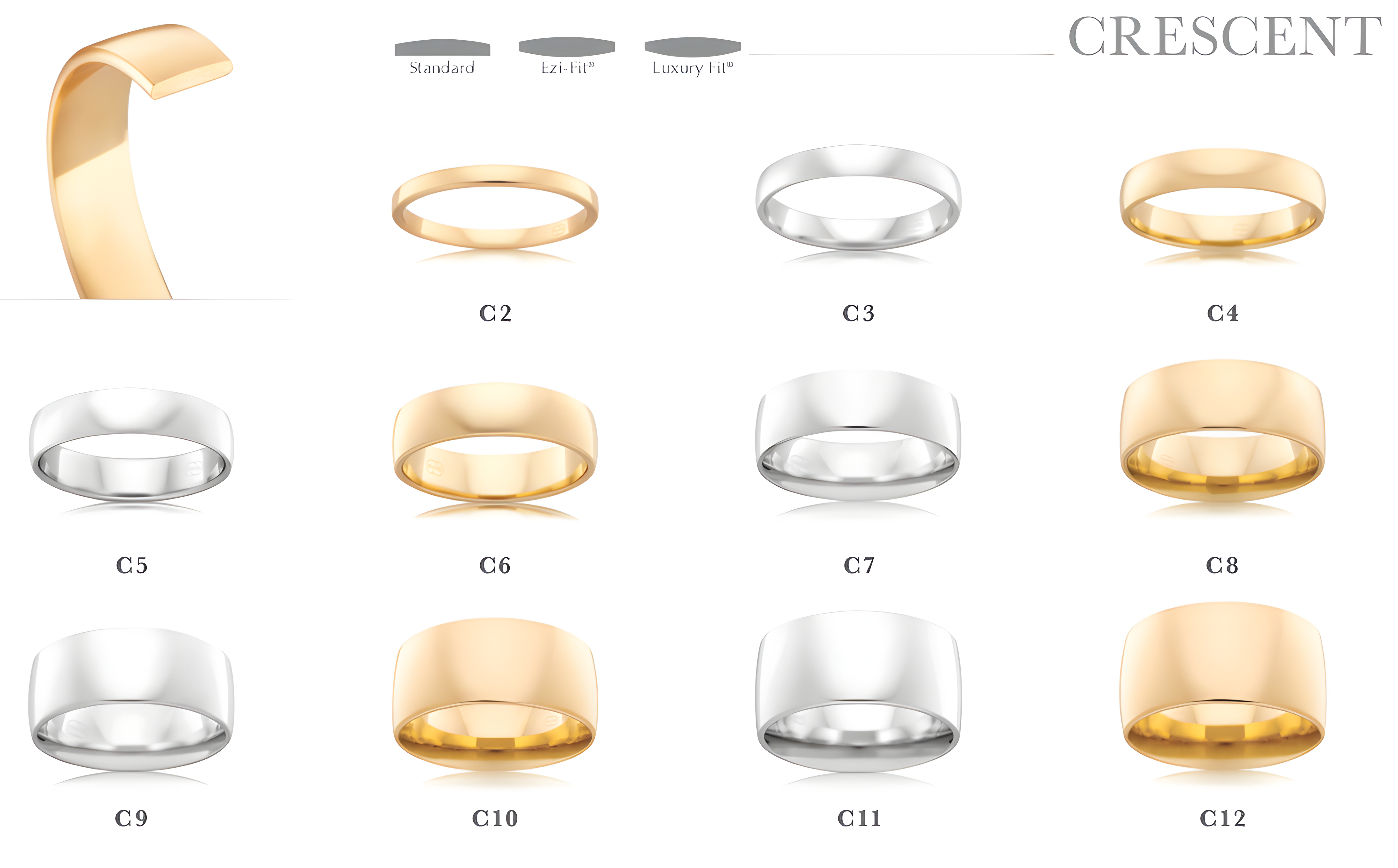 P.W. Becks Ladies Classic Cresent - C