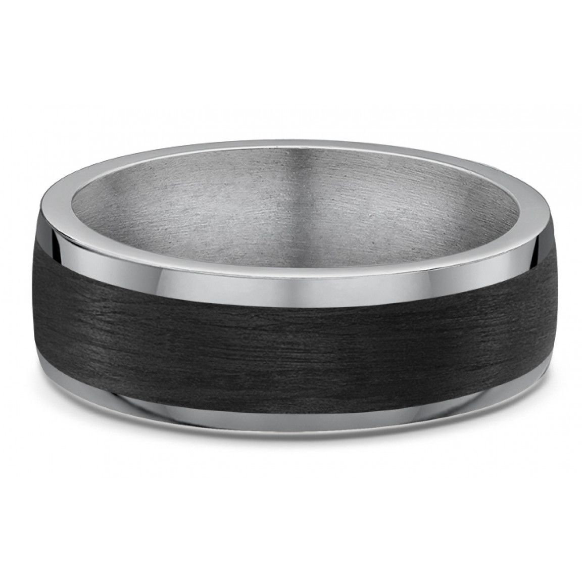 Dora Titanium and Carbon Fibre Wedding Rings