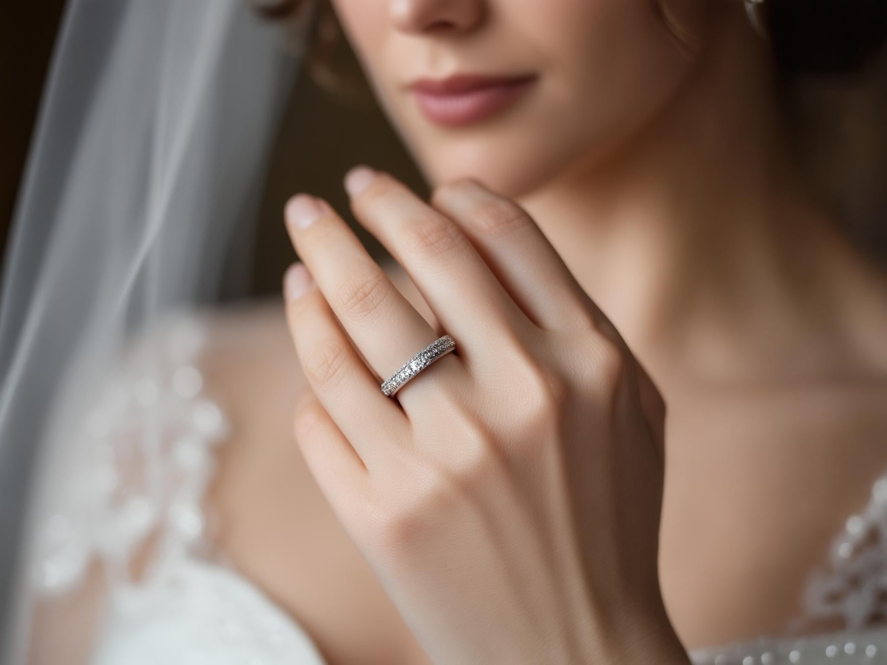 Ladies Platinum Wedding Rings