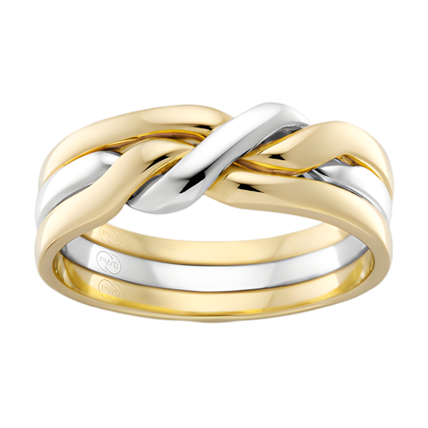 P.W. Beck 3 piece Puzzle Ring - 2TJ1490G