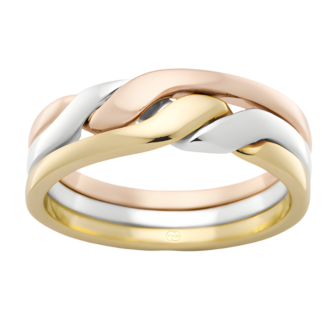 P.W Becks 3 piece Puzzle Ring - 3TJ1772L