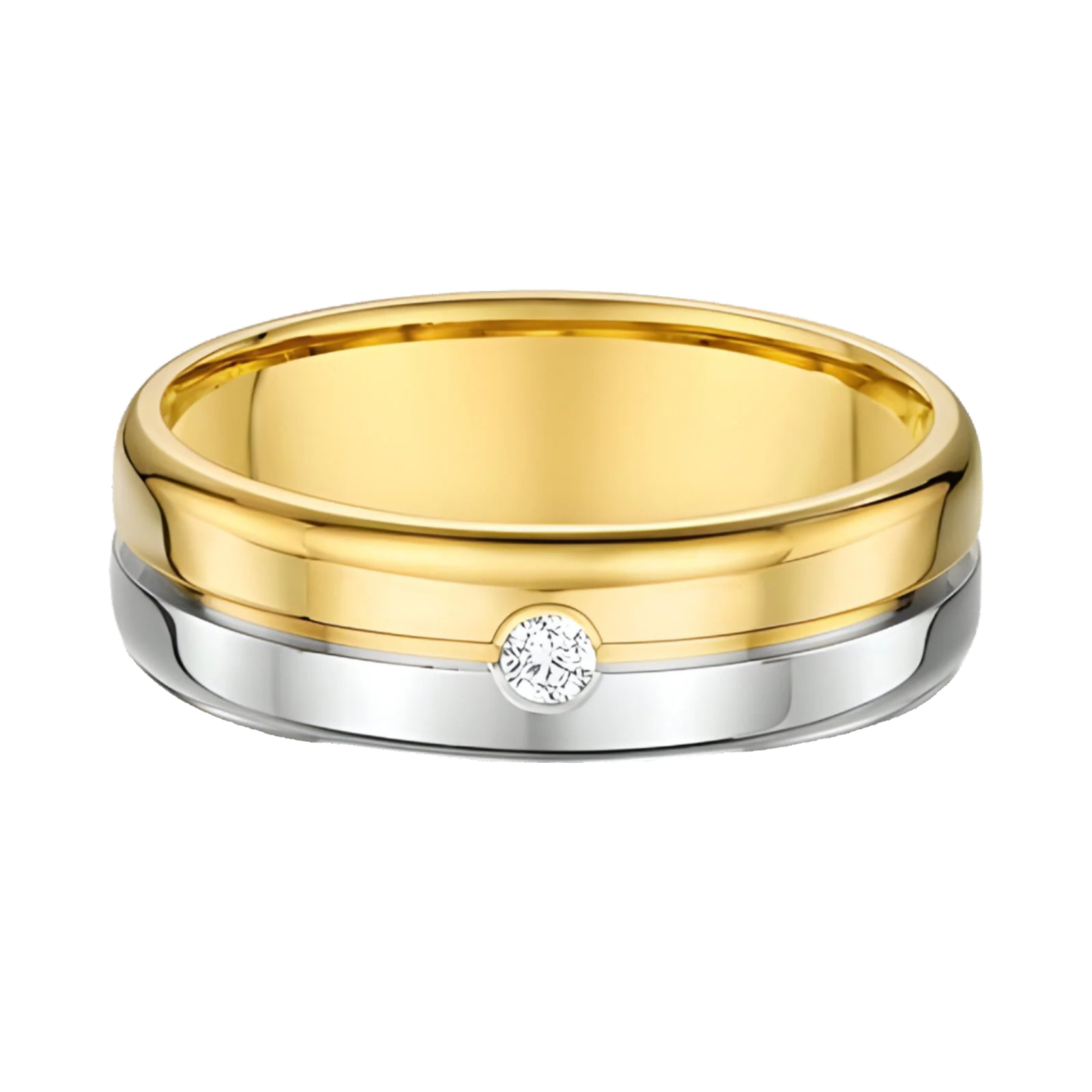 Dora Grooved Round Bevel Diamond - 5173000