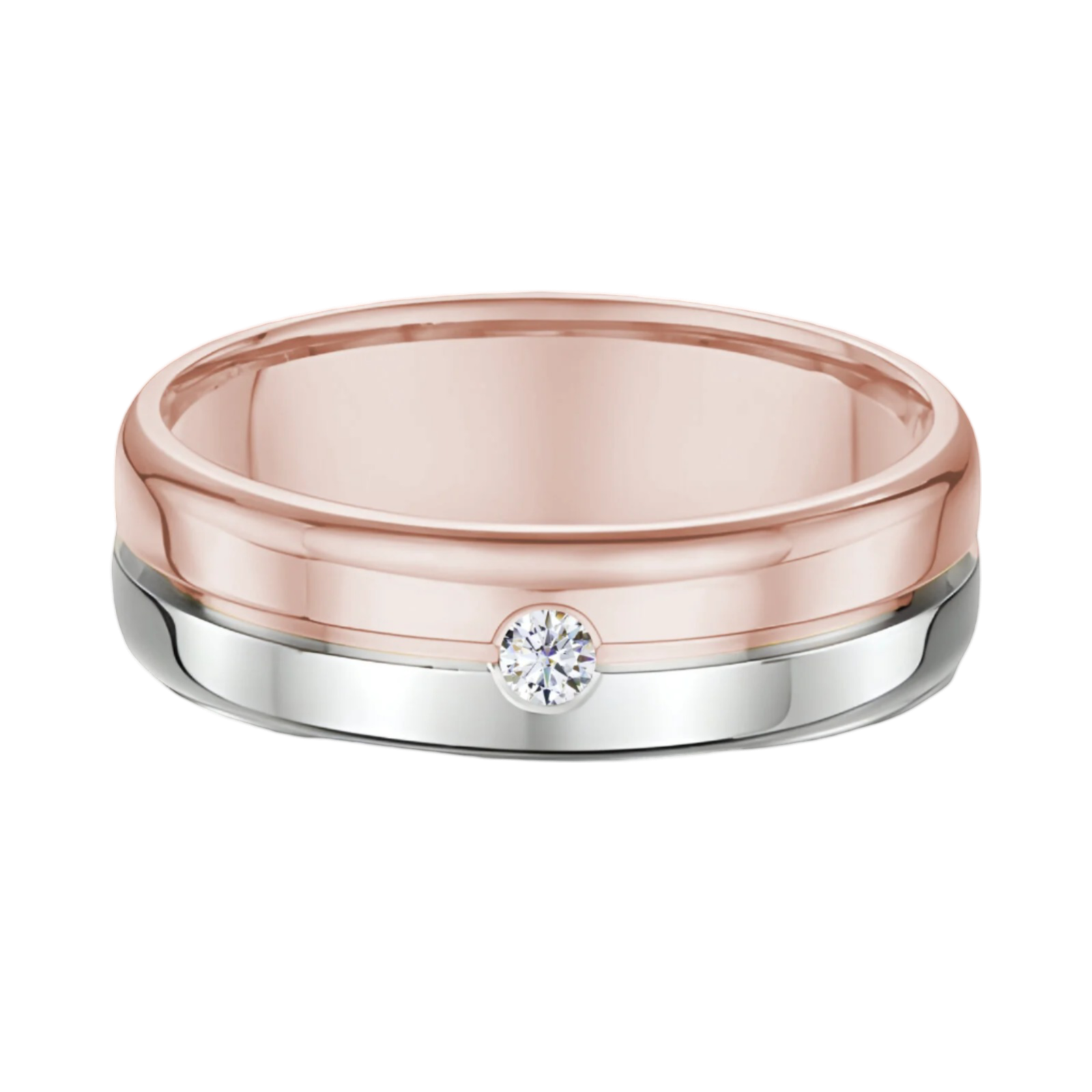 Dora Grooved Round Bevel Diamond - 5173000