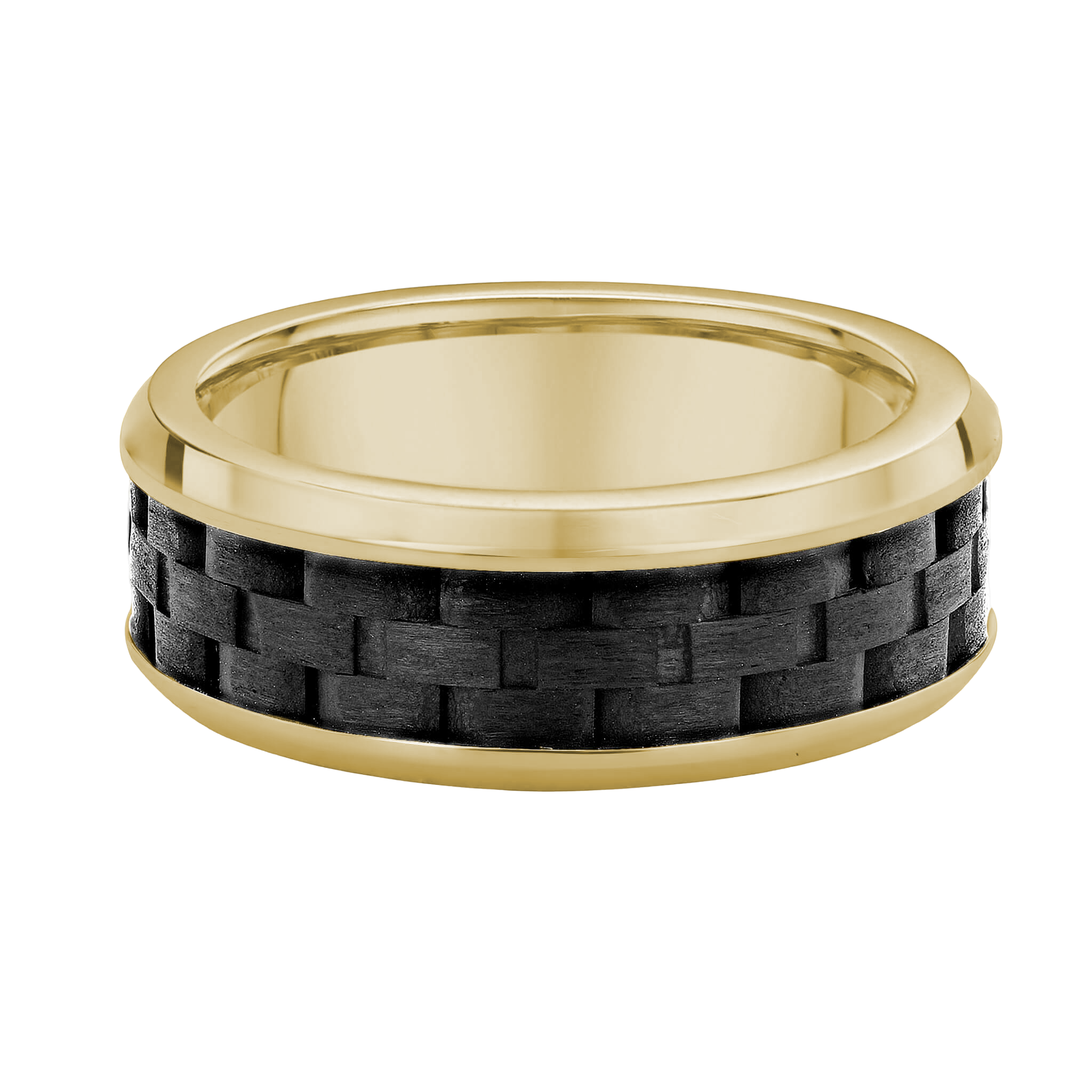 Dora Gold and Carbon Fibre Brick Pattern - 597B00