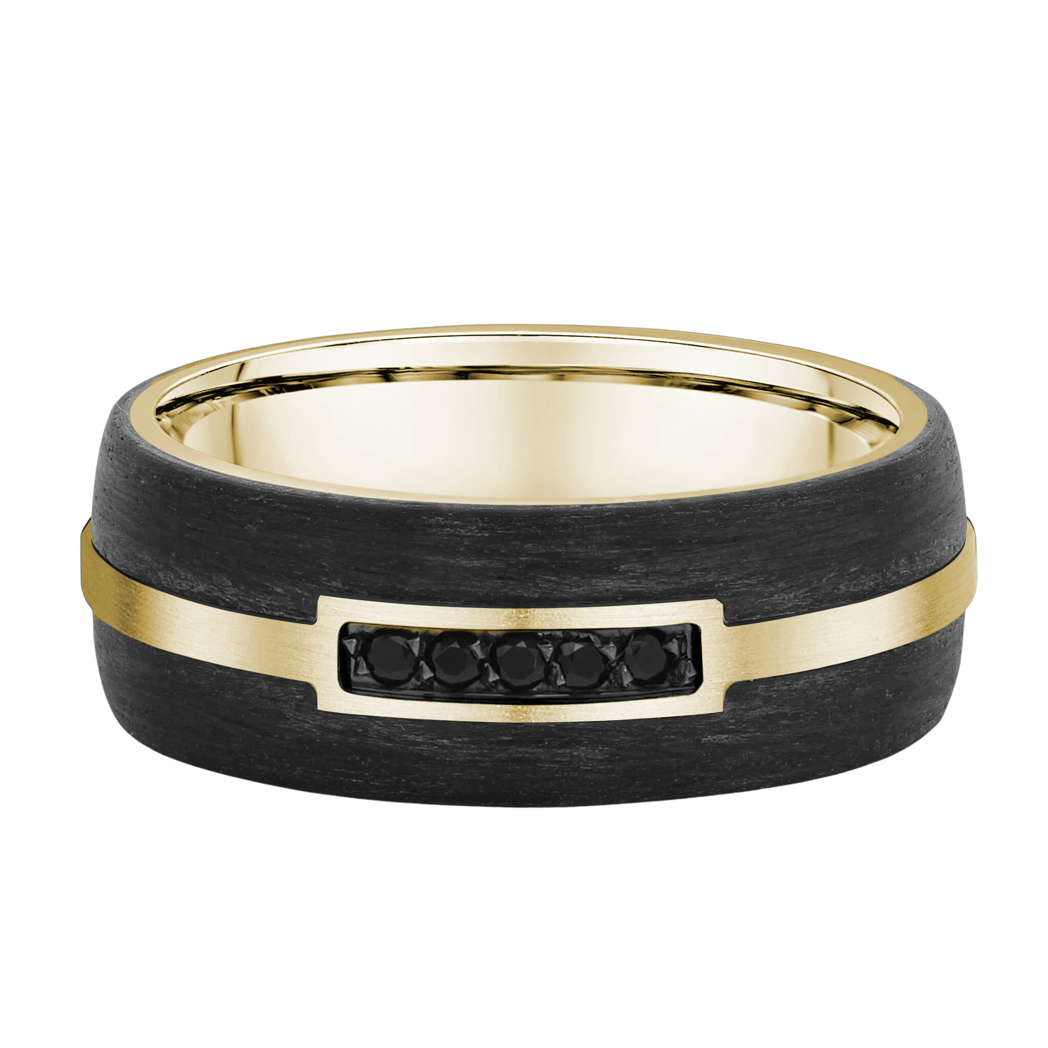 Dora Gold Black Diamond and Carbon-fiber - 669B00