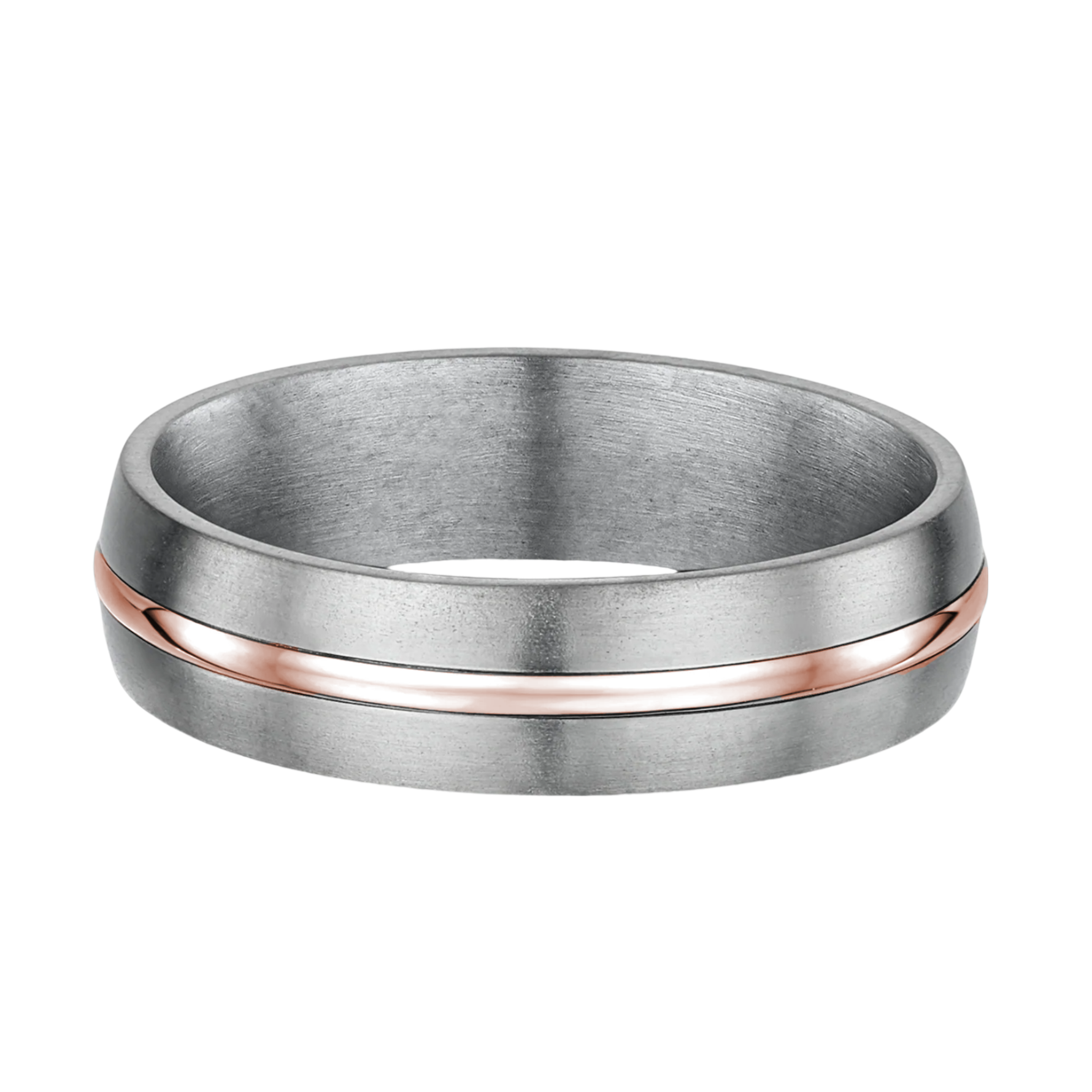 Dora Geo Titanium and Gold Band - 7208T00