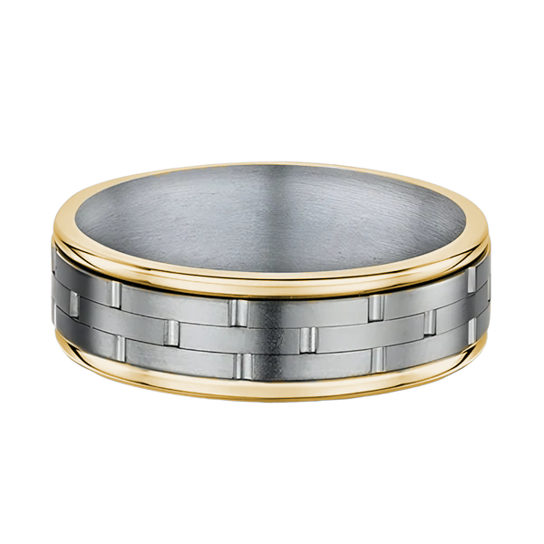 Dora Geo Bricked Titanium and Gold - 7216T00