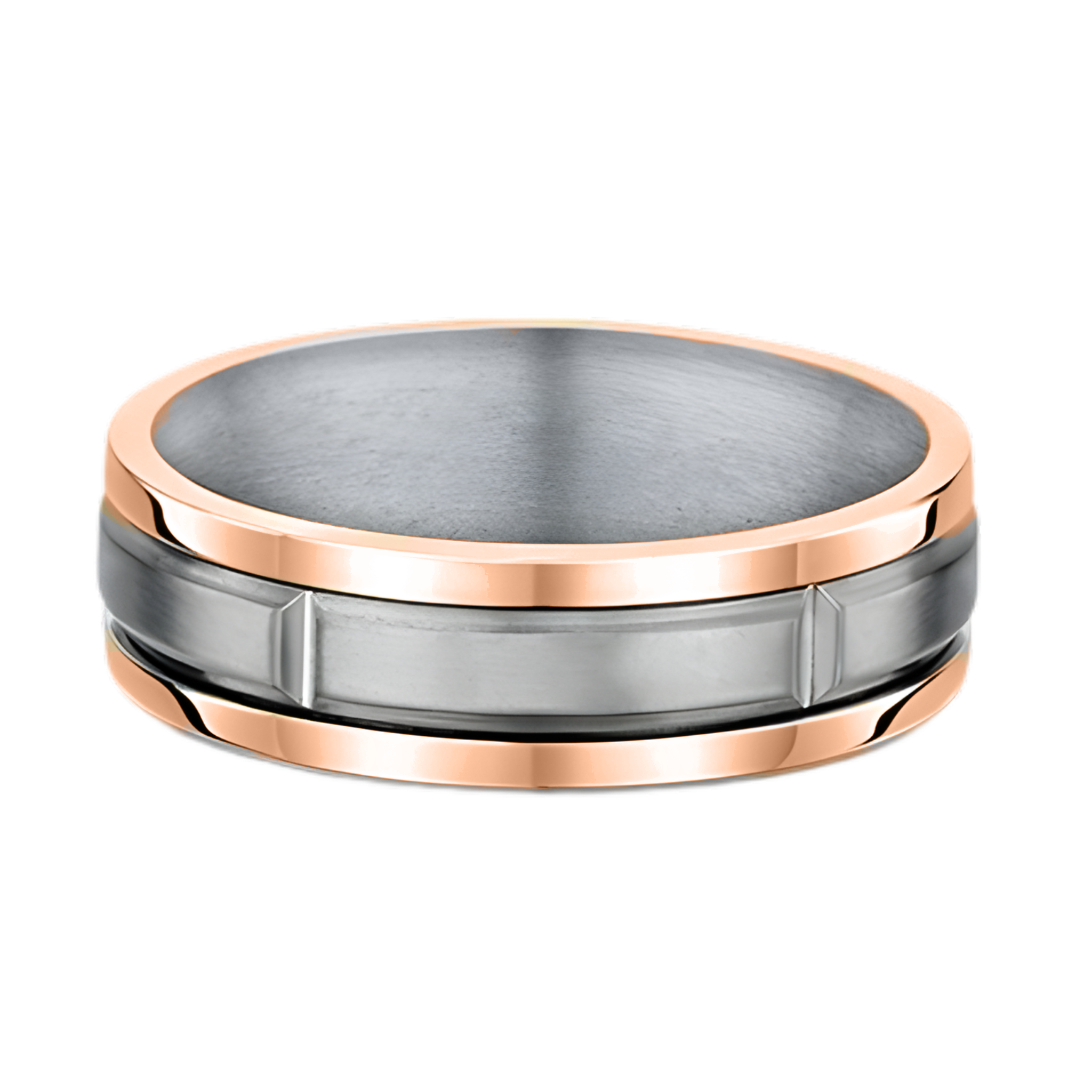 Dora Banded Titanium and Gold - 7217T00