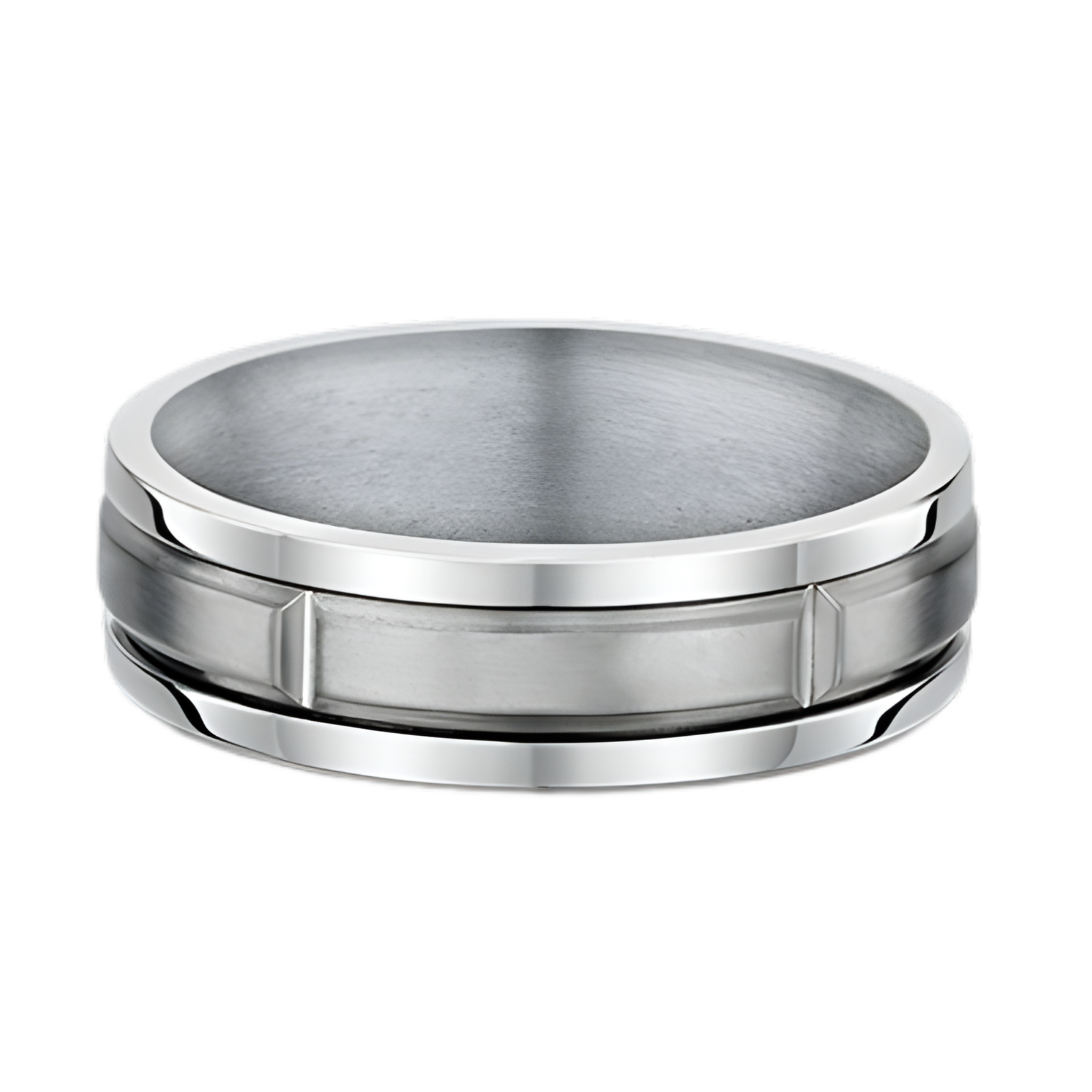 Dora Banded Titanium and Gold - 7217T00