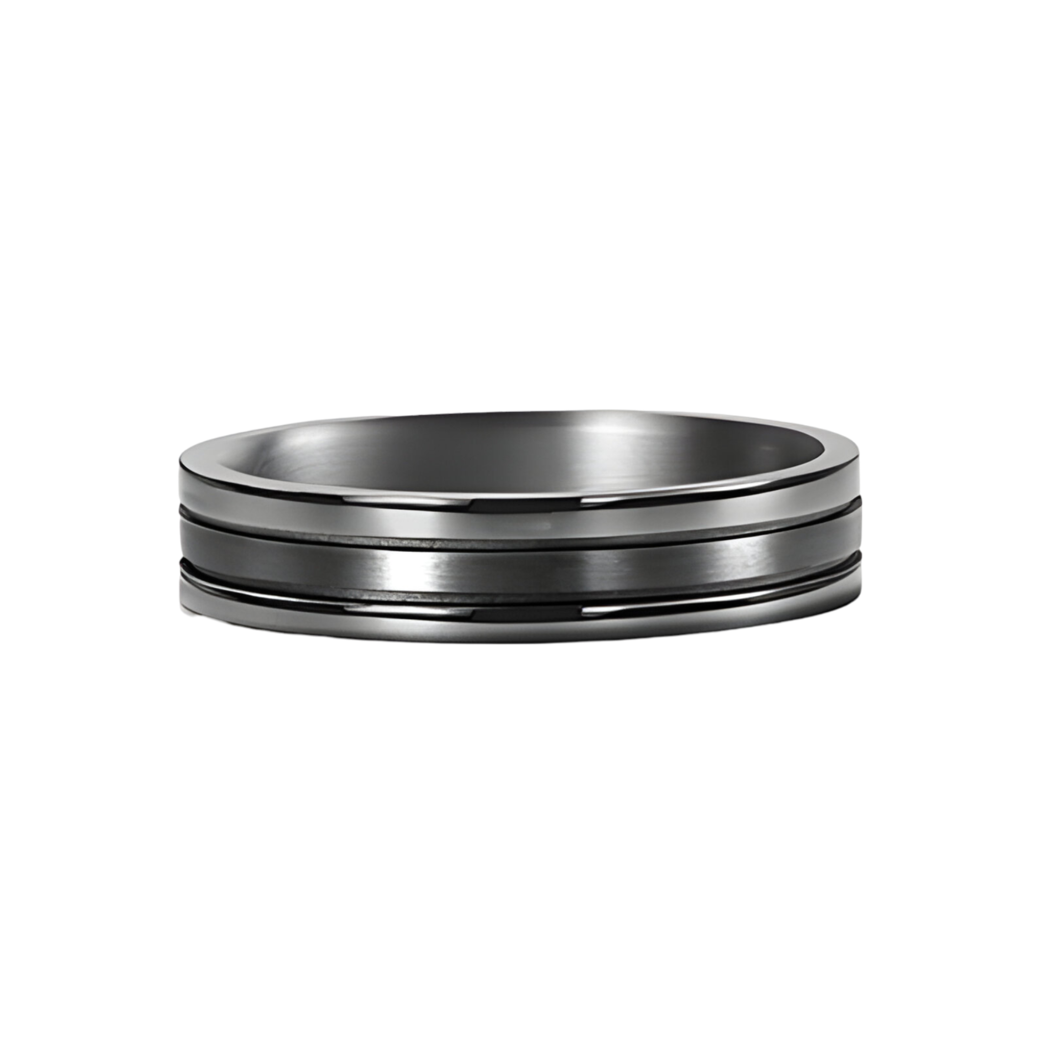 Dora Tantalum Flat Grooved - 807A13
