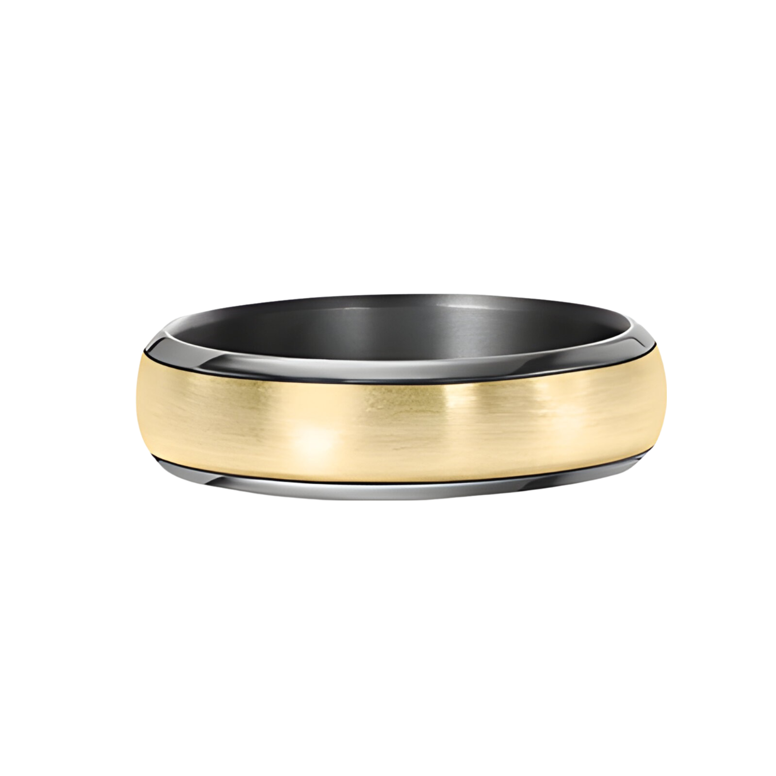 Dora Domed Tantalum and Gold - 631B04