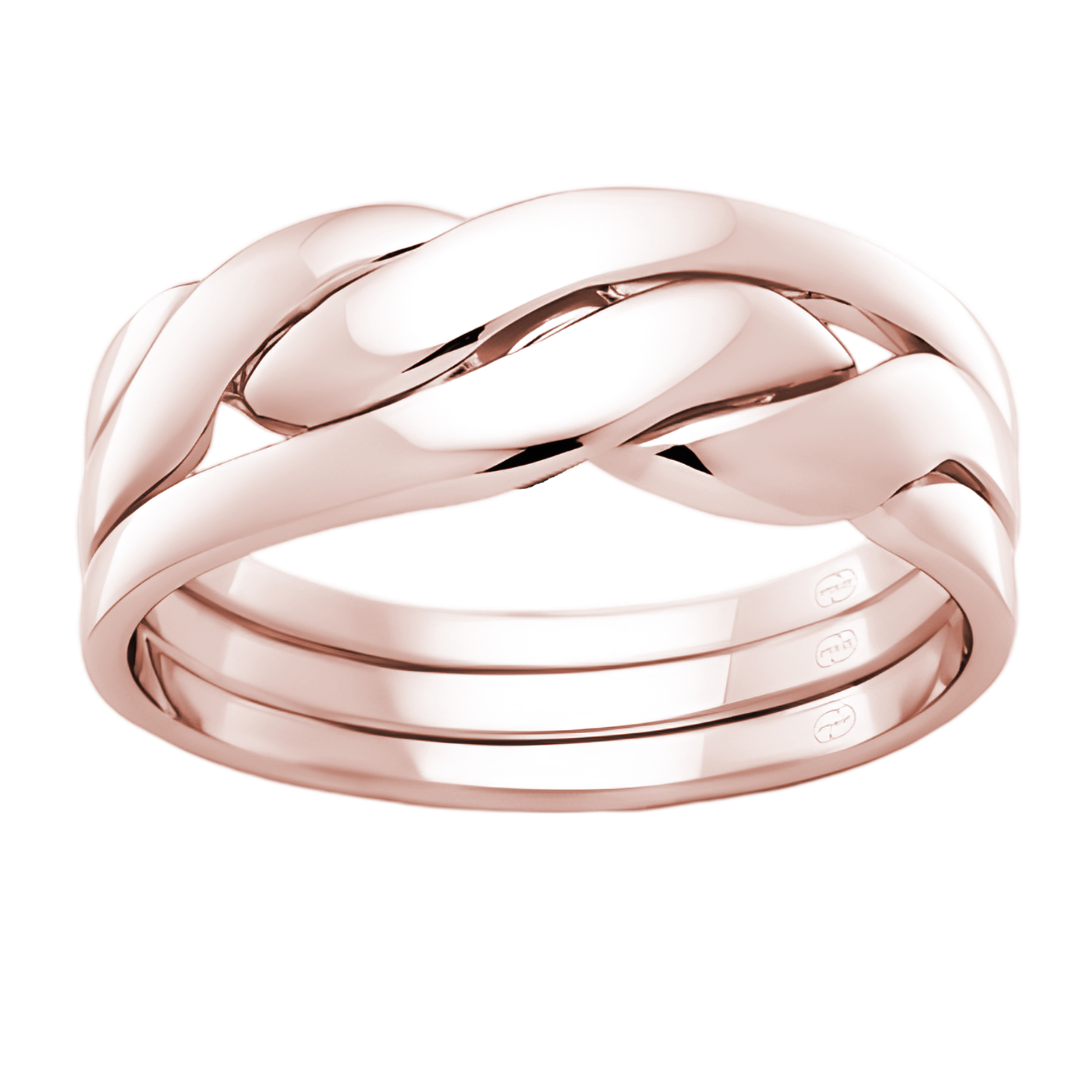 P.W. Becks 3 Piece Puzzle Ring - J1772G