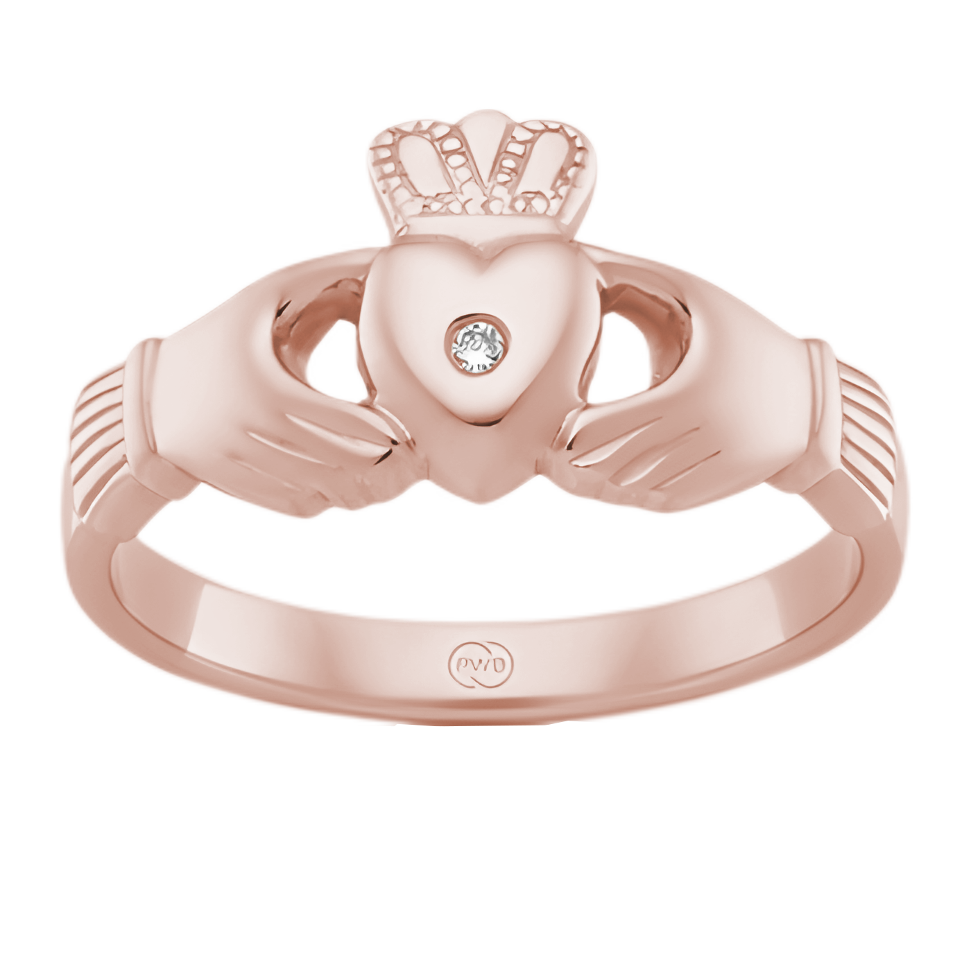 Irish Claddagh Diamond