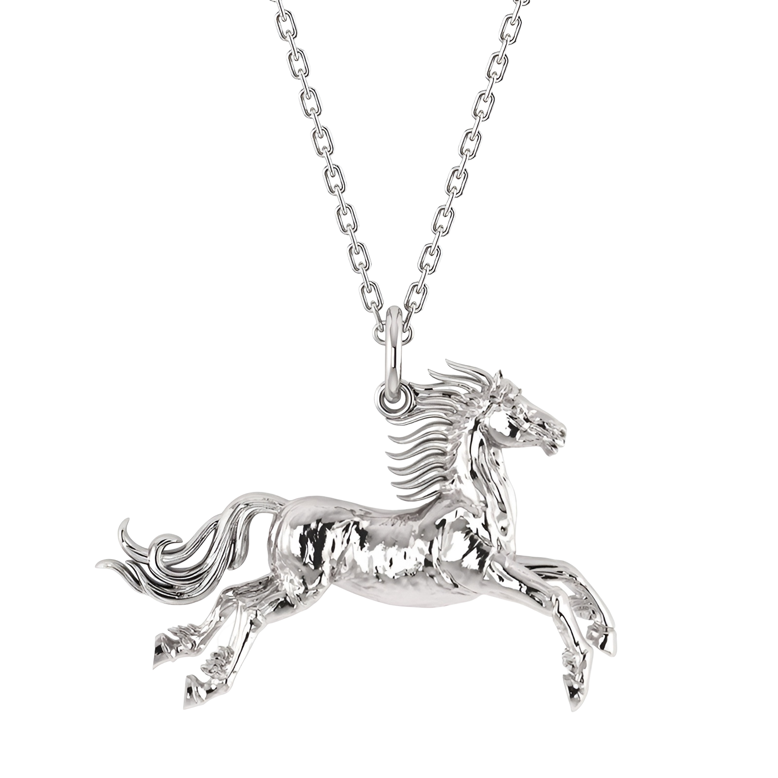 Rohan Horse Pendant with Chain - PN278