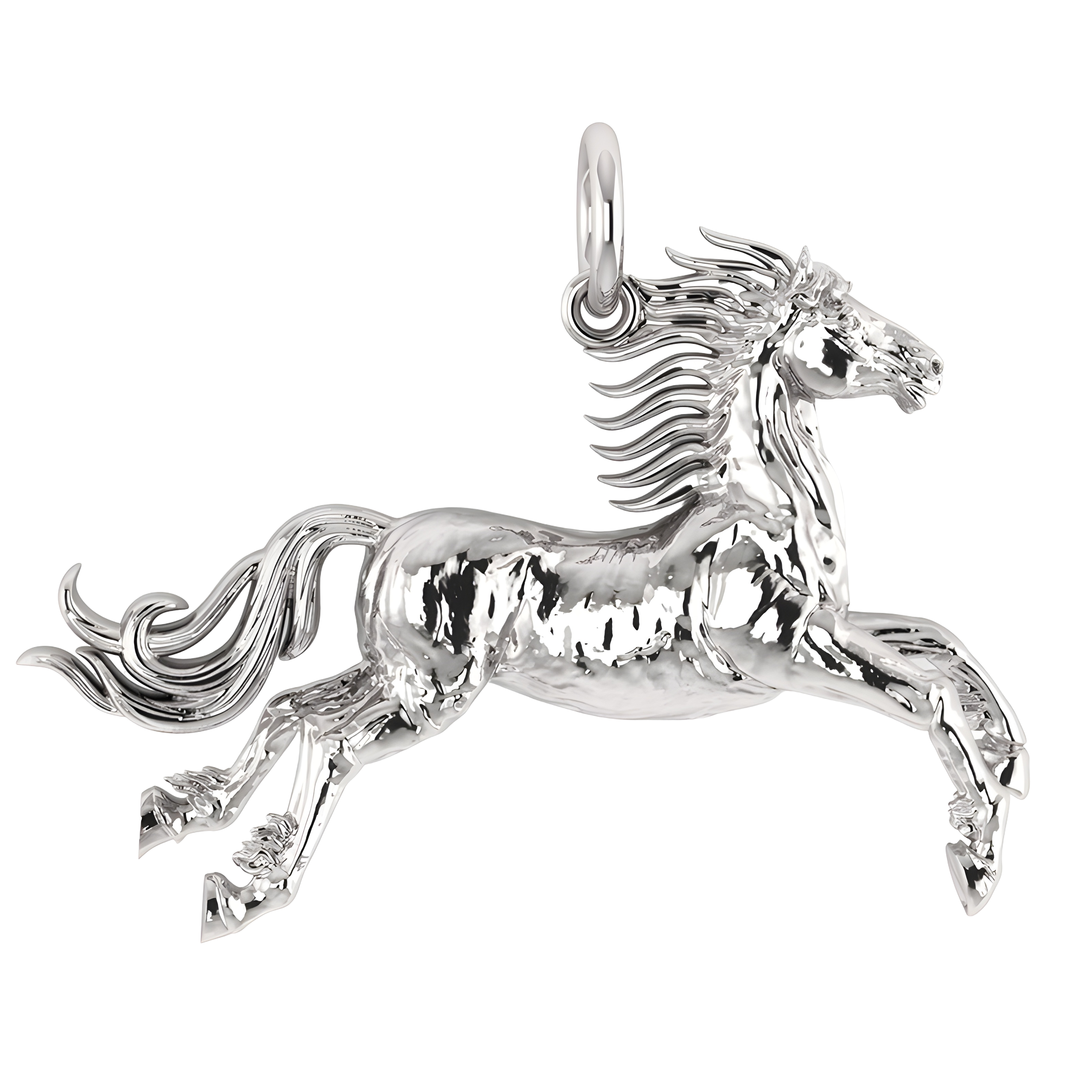 Rohan Horse Pendant with Chain - PN278