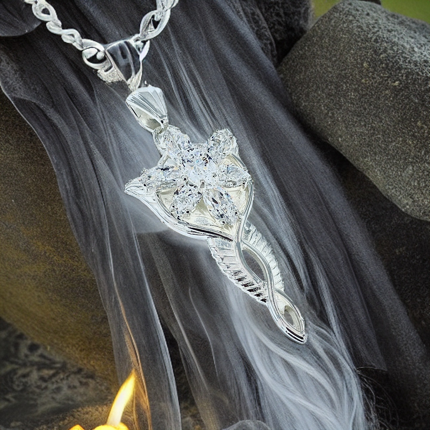 Arwen's Evenstar Pendant - PN73