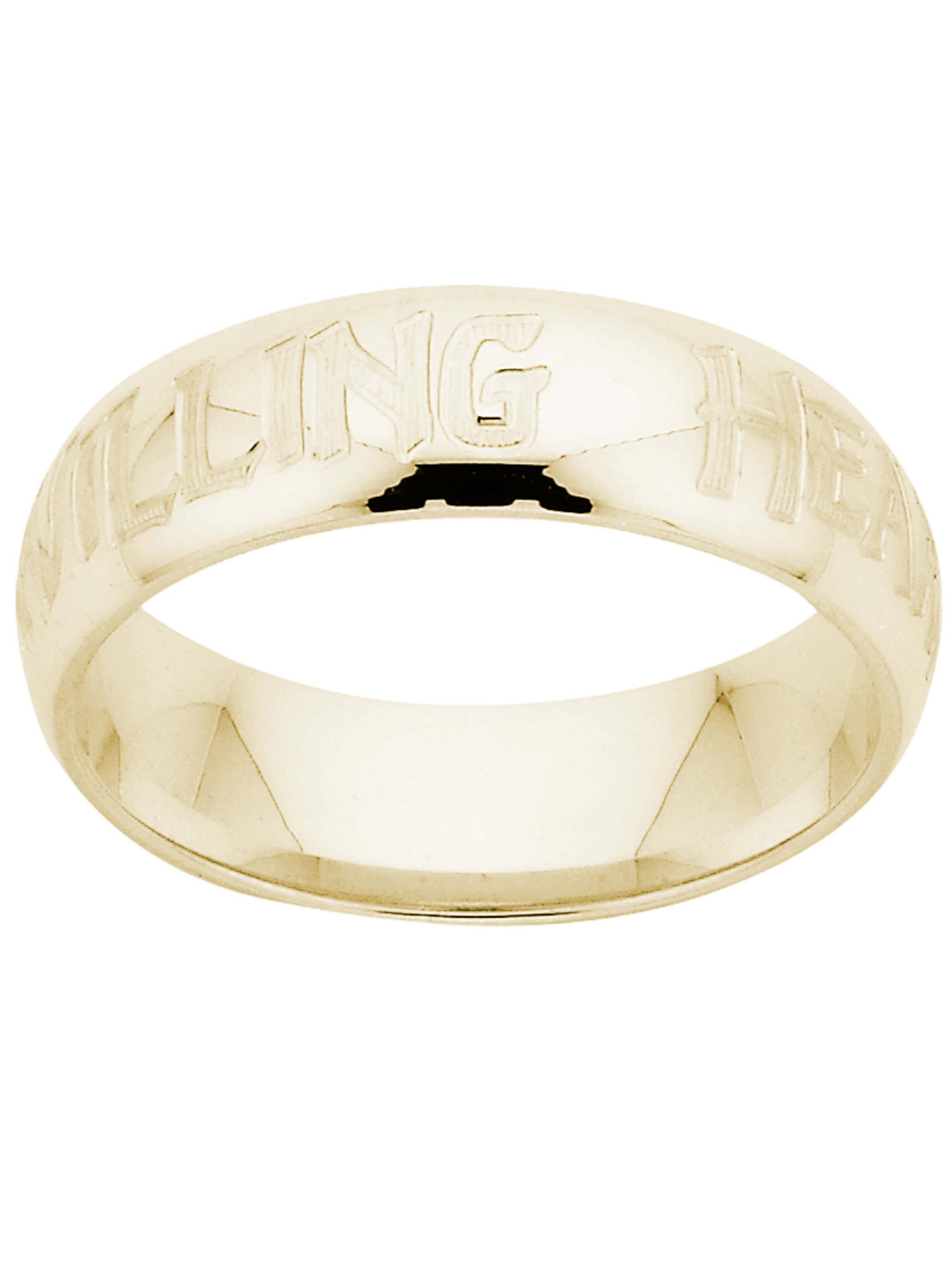 The Hobbit Friendship Ring "A Willing Heart" - WD455