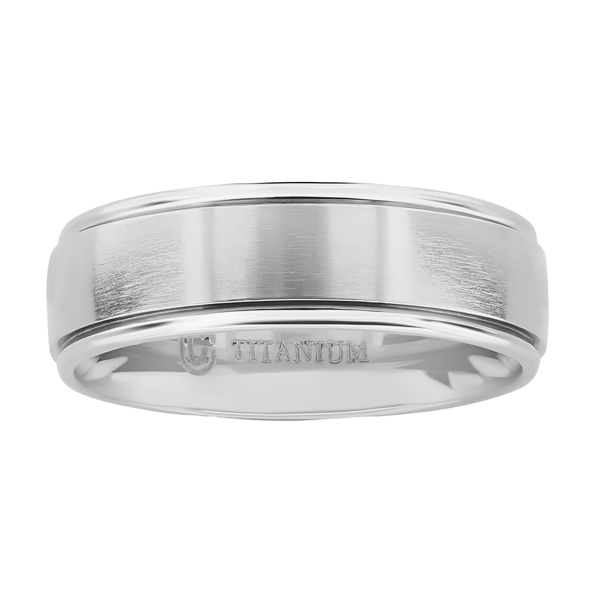 Gilletts Titanium Bevelled brushed center