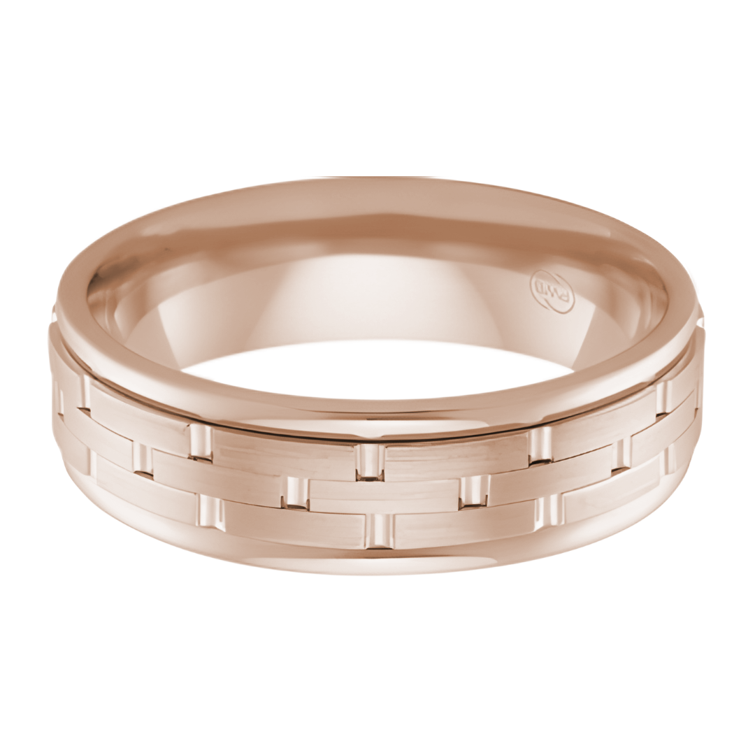 Mens Brick Textured