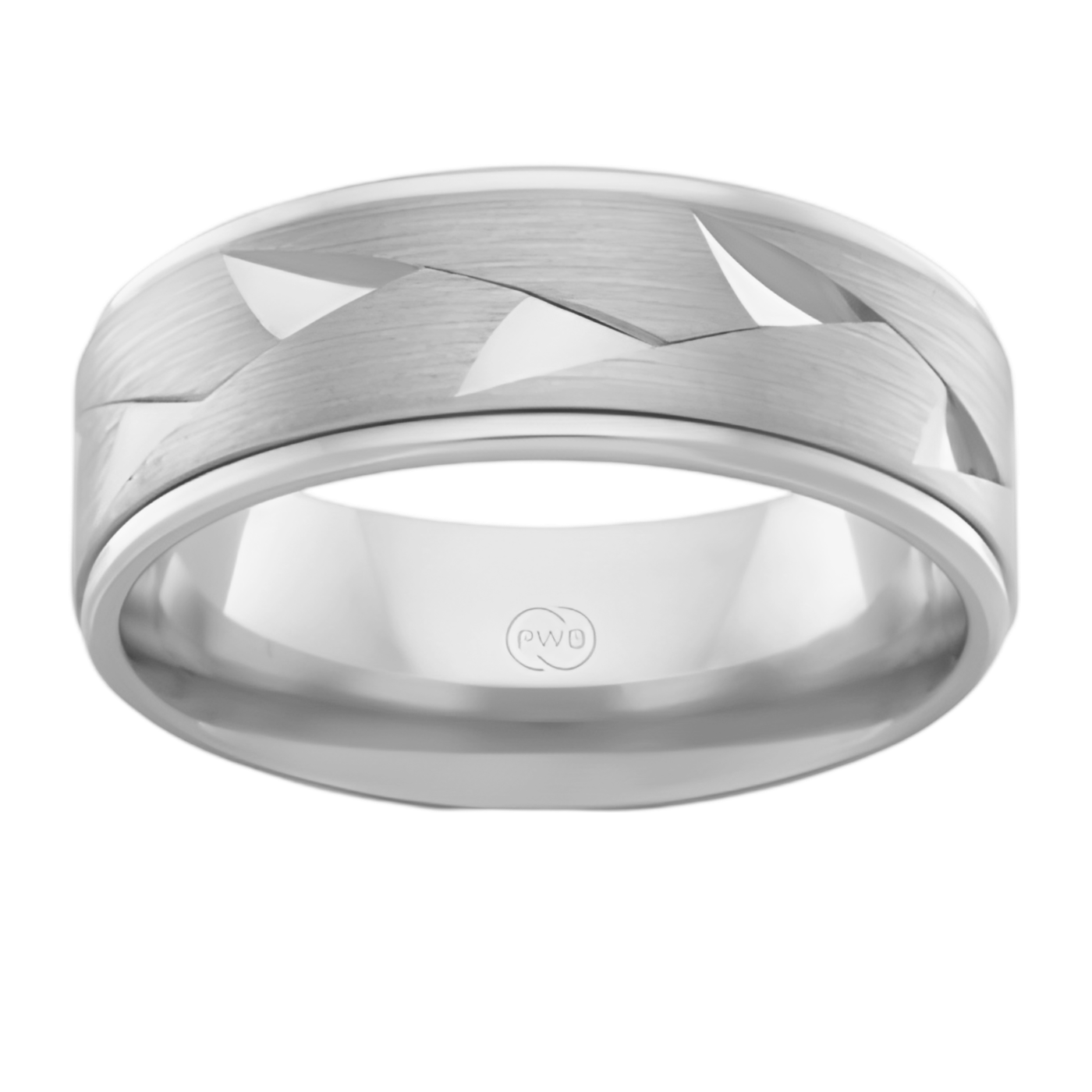 P.W Beck Satin Geometric Facetted - J4127