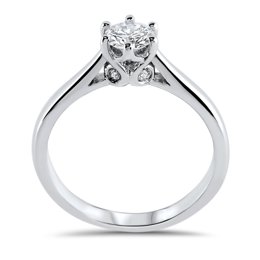 Natural Pink Diamond Engagement ring