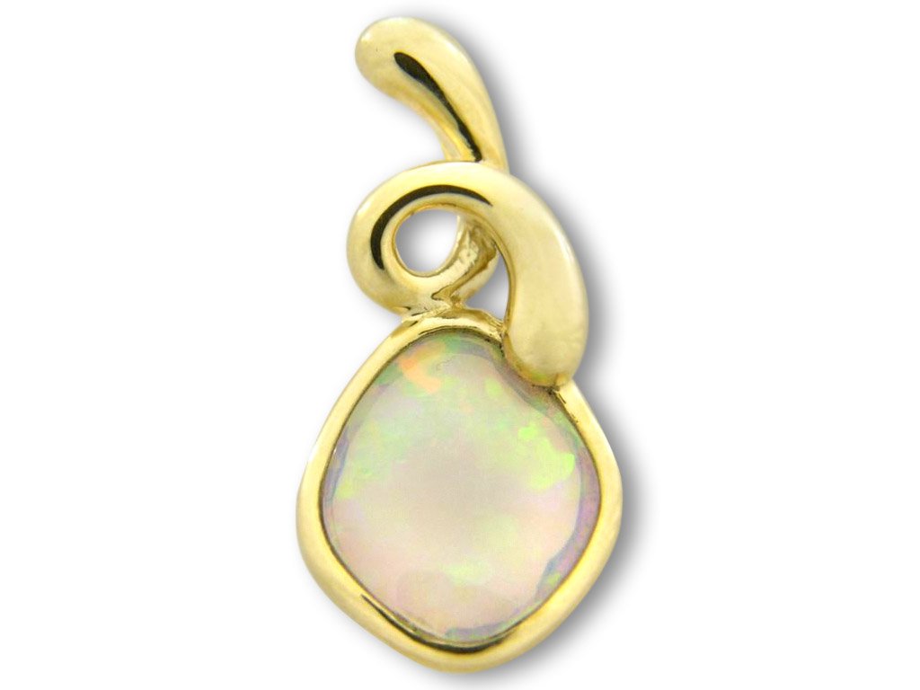 Unique opal pendant