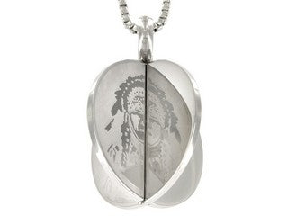 Inori brand mirror American Indian pendant
